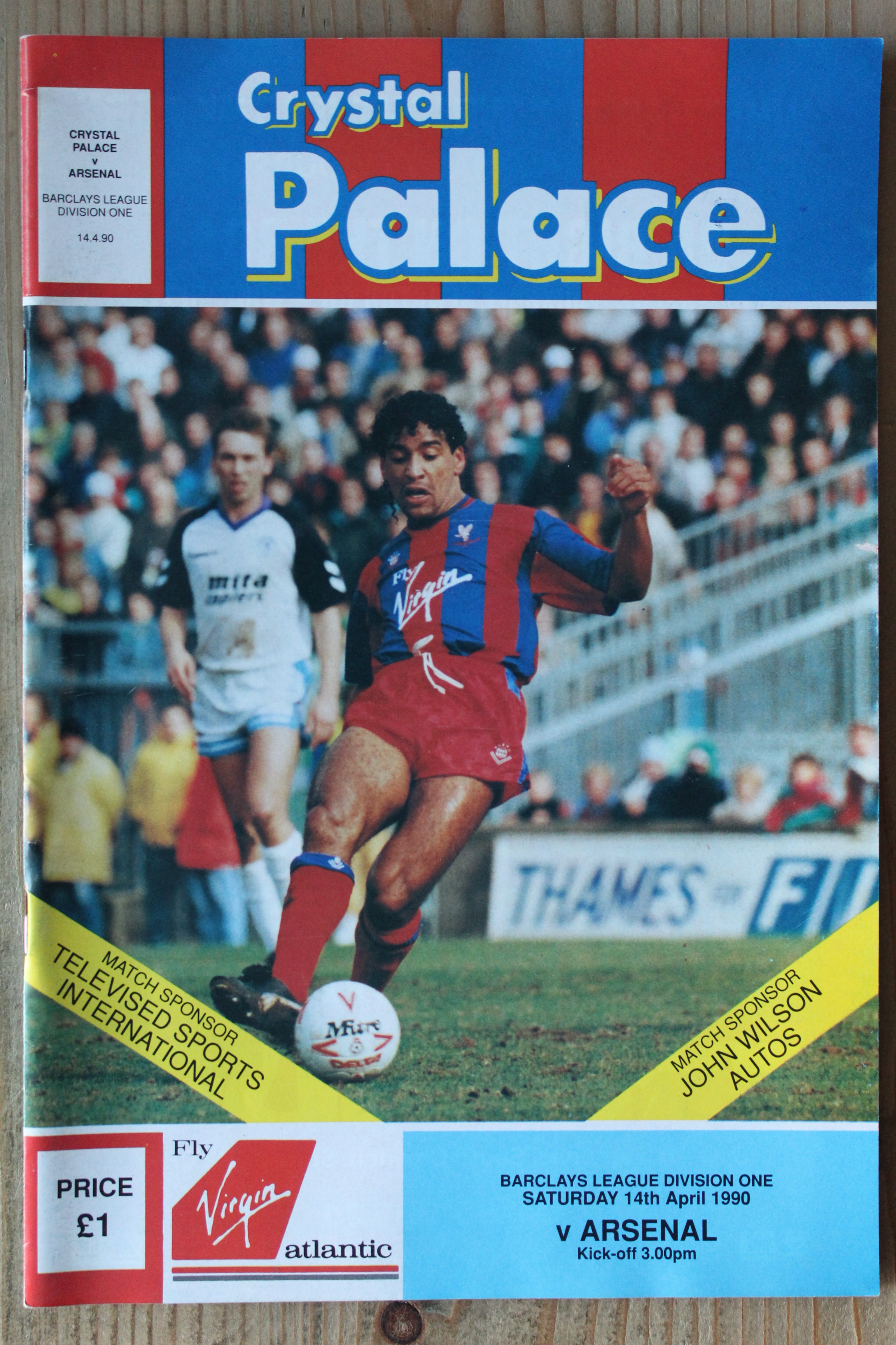 Crystal Palace FC v Arsenal FC