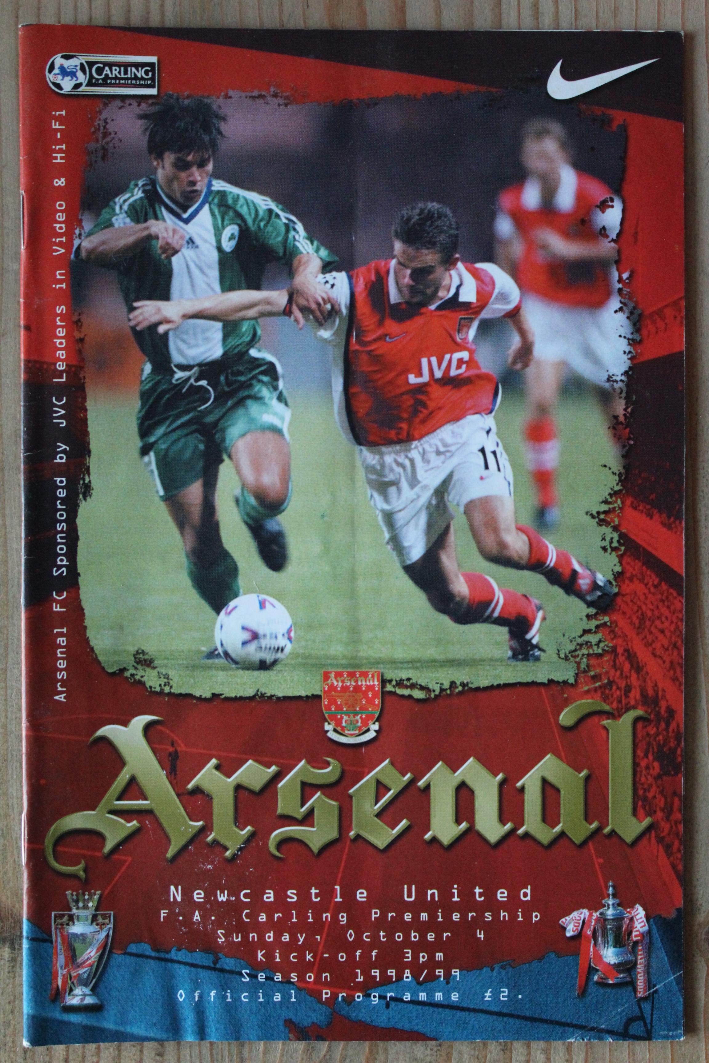 Arsenal FC v Newcastle United FC