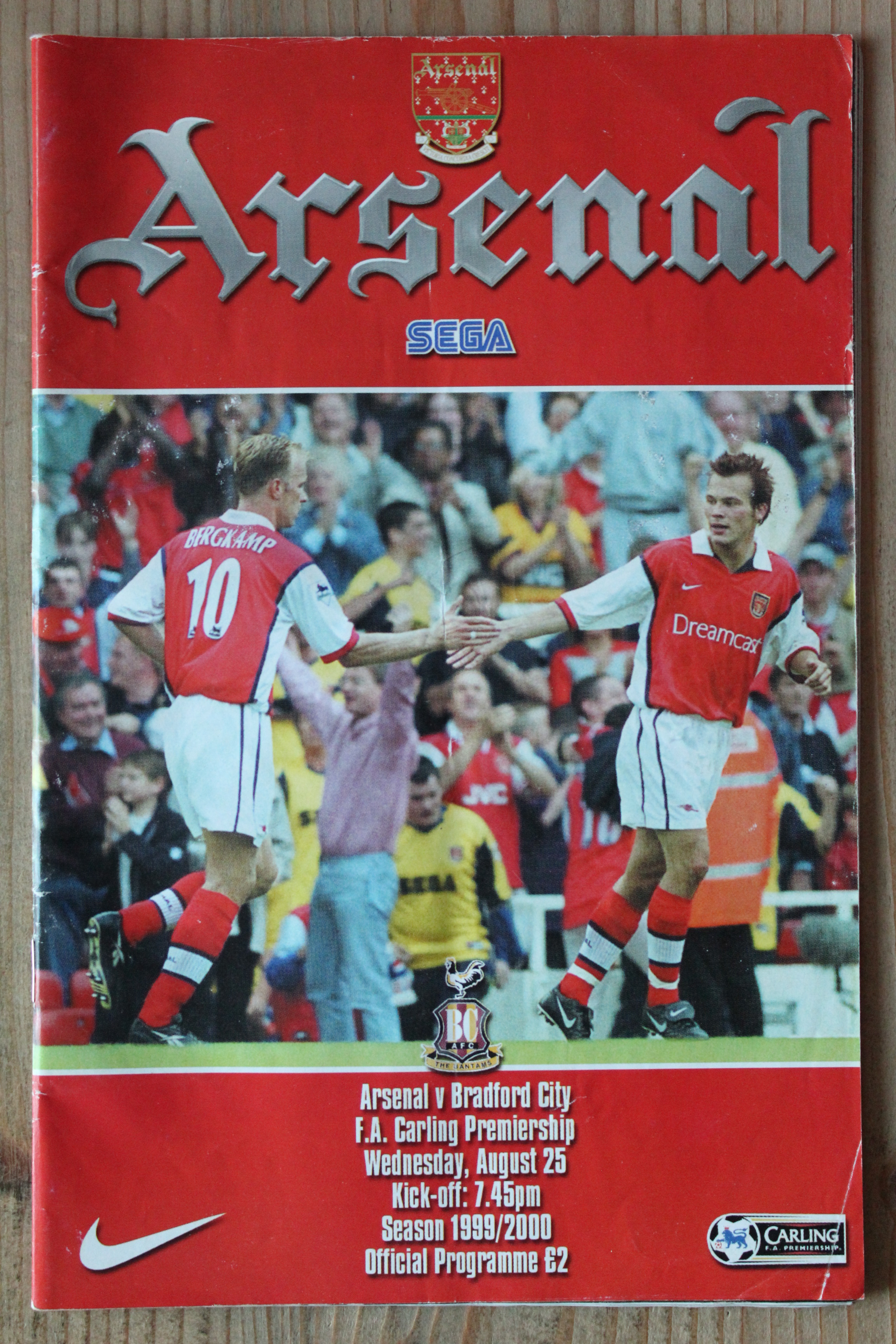 Arsenal FC v Bradford City FC