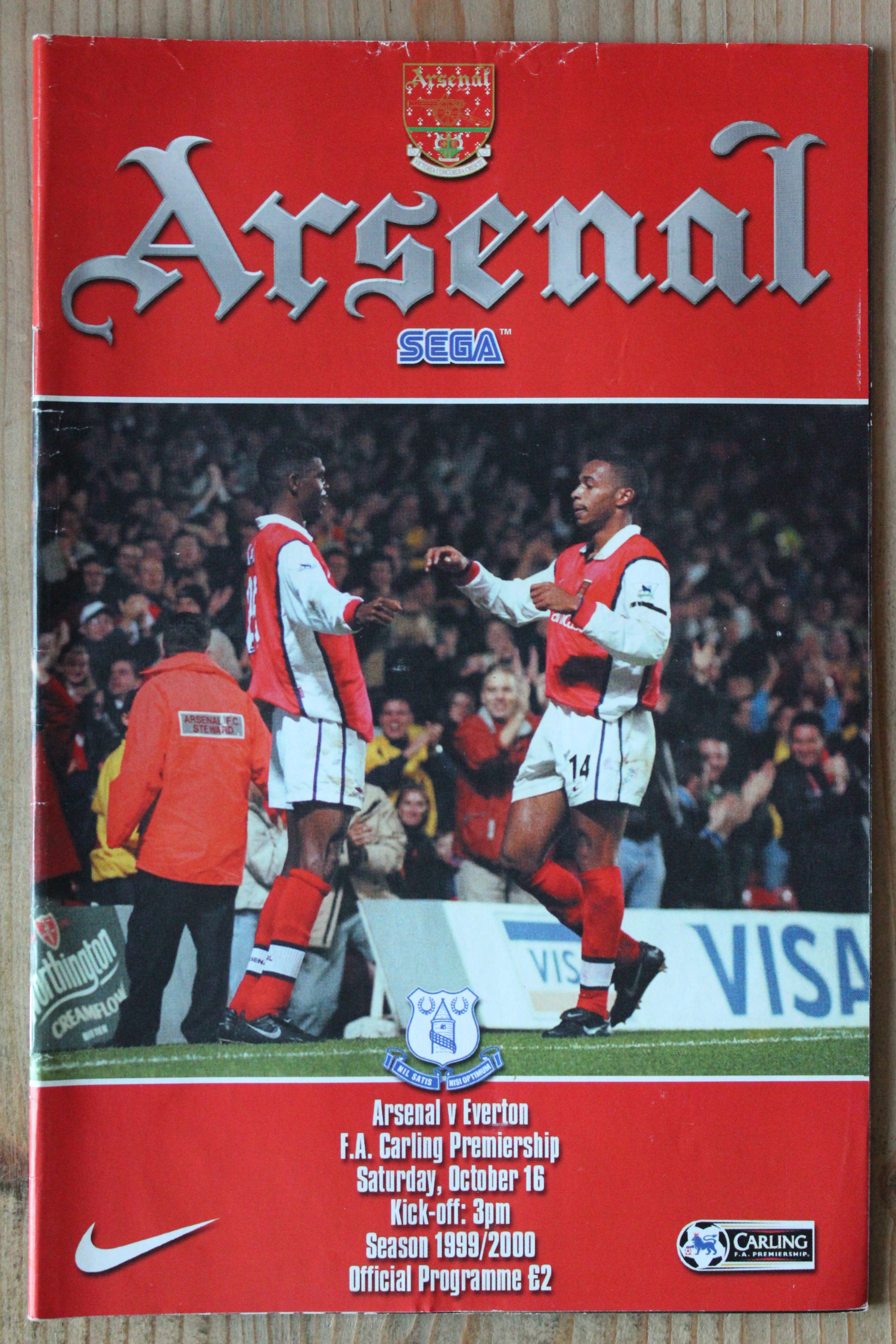 Arsenal FC v Everton FC