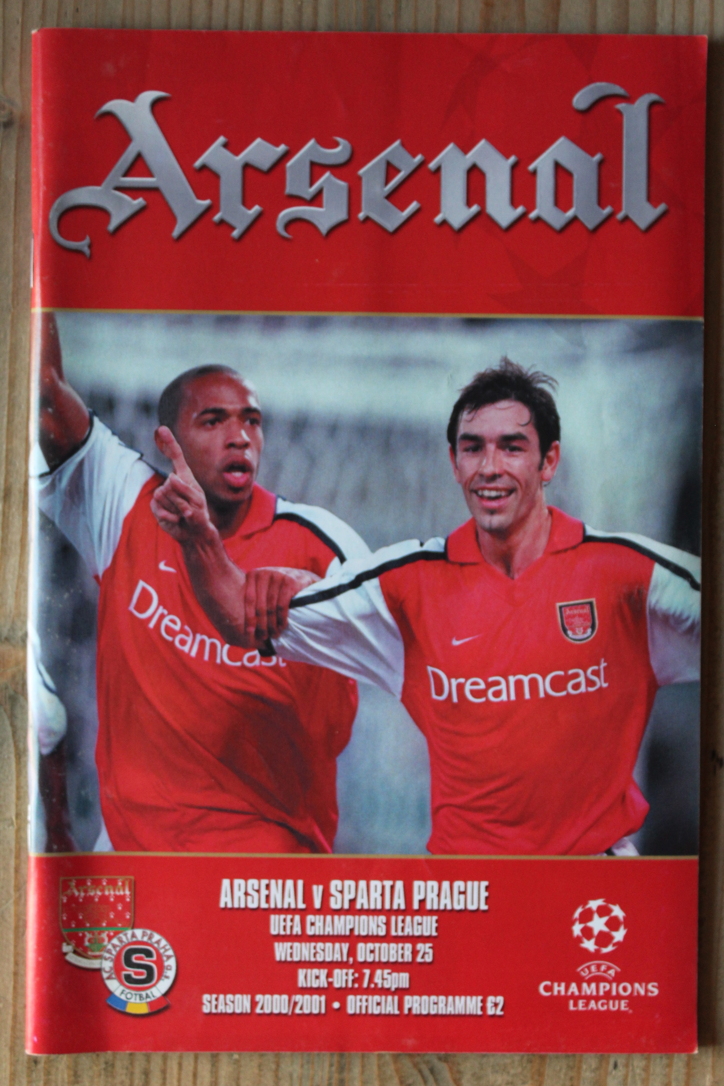 Arsenal FC v Sparta Prague