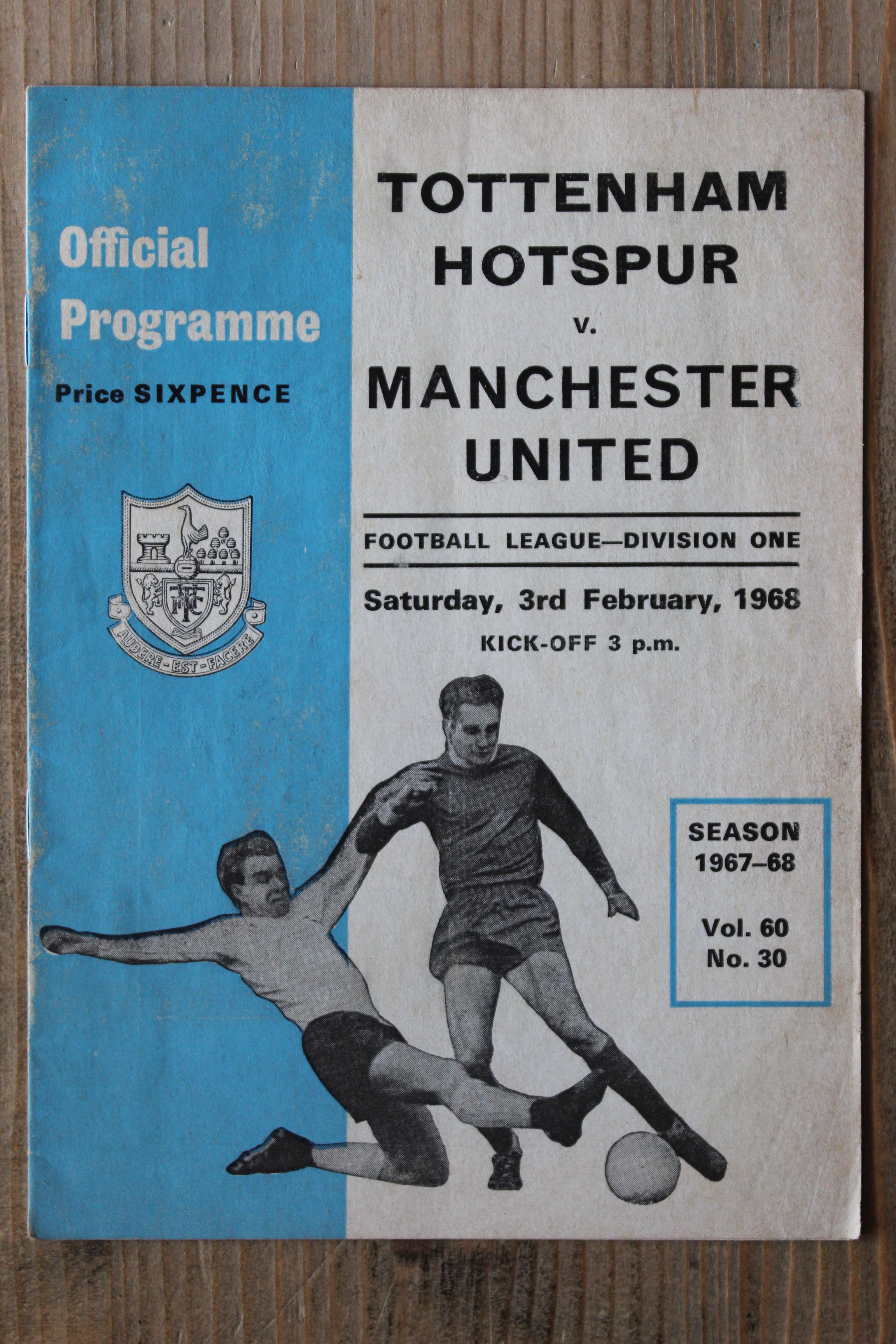 Tottenham Hotspur FC v Manchester United FC