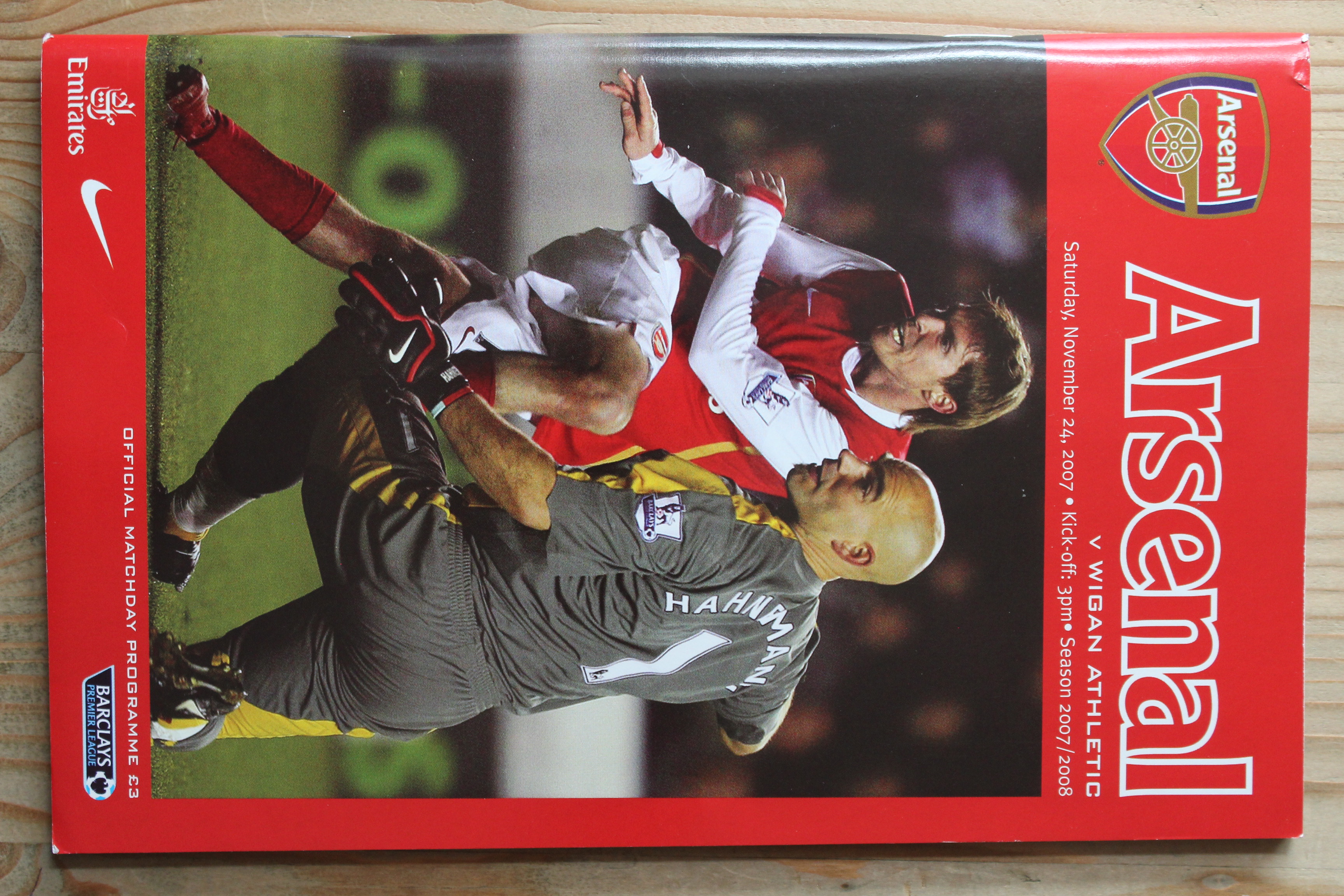 Arsenal FC v Wigan Athletic FC