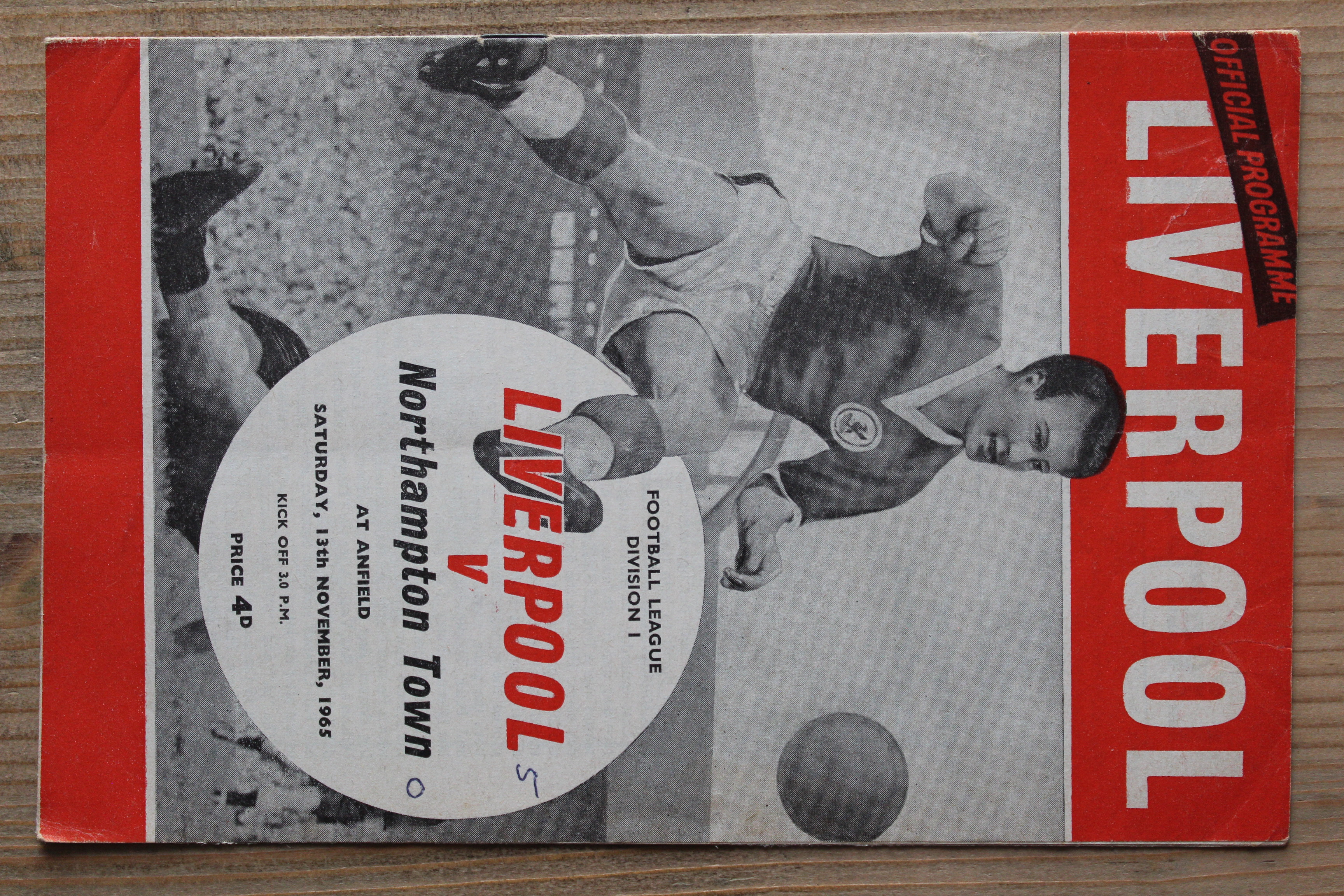 Liverpool FC v Northampton Town FC