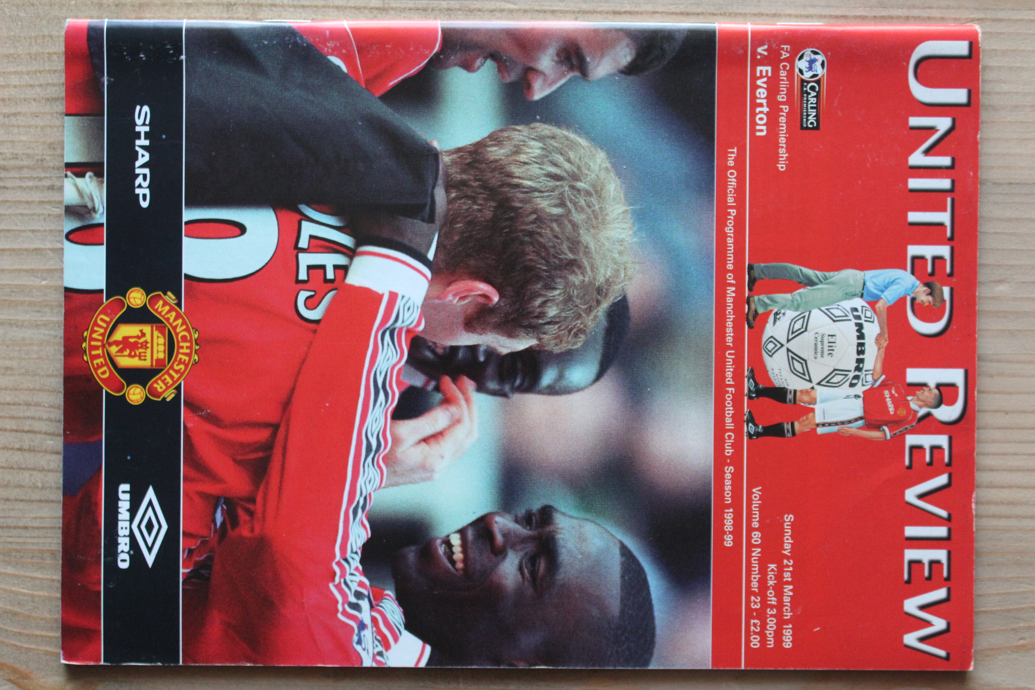 Manchester United FC v Everton FC