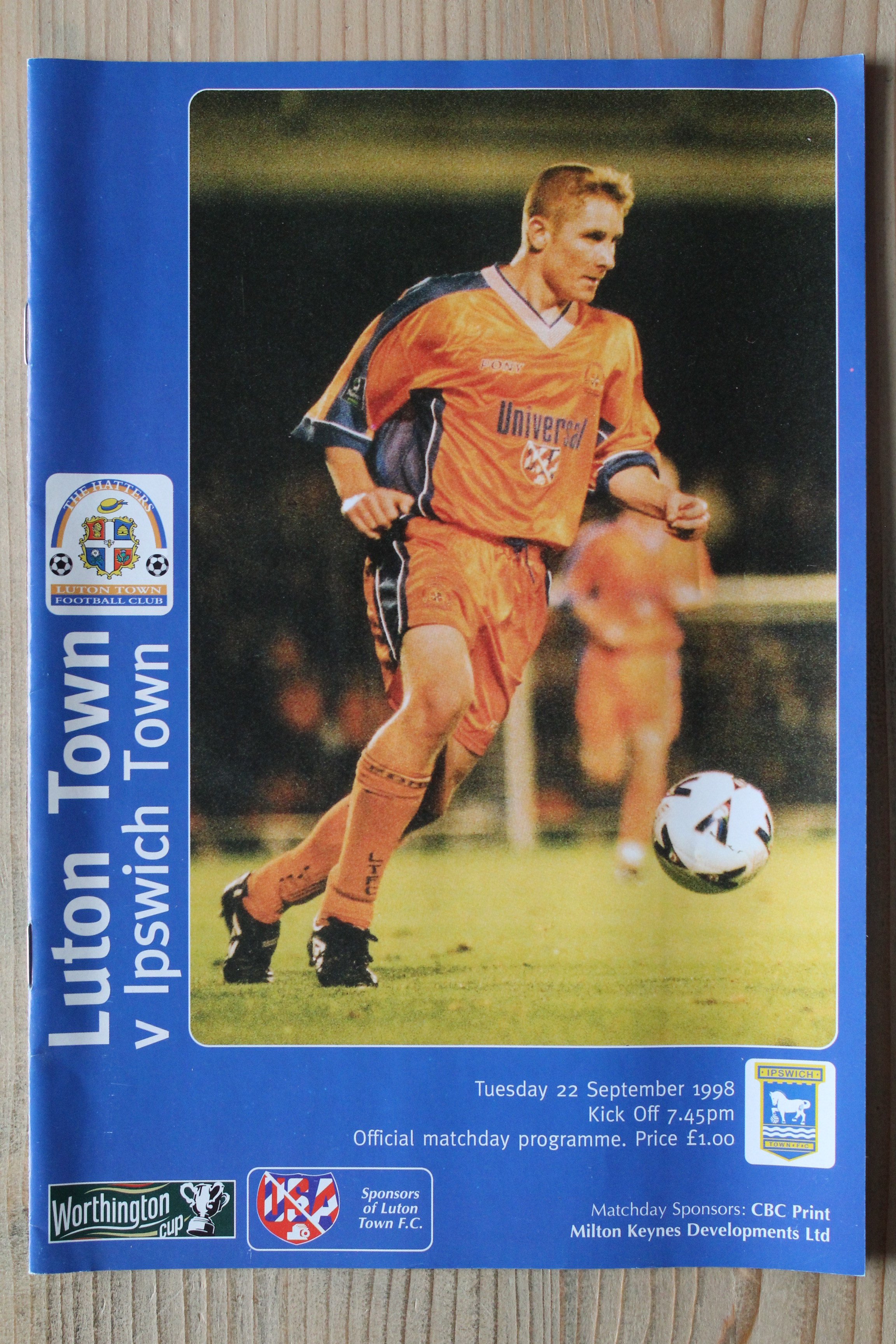 Luton Town FC v Ipswich Town FC