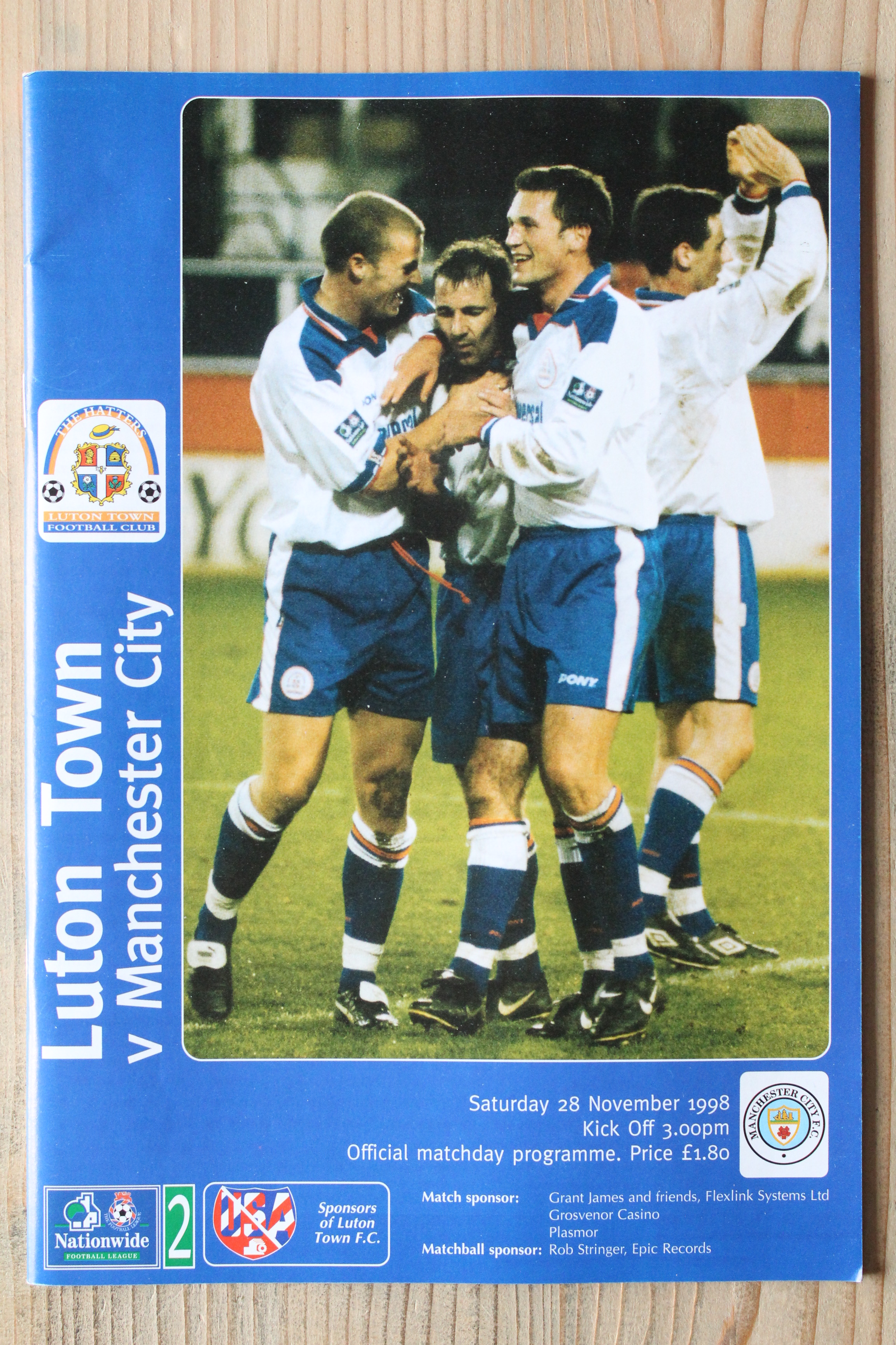Luton Town FC v Manchester City FC