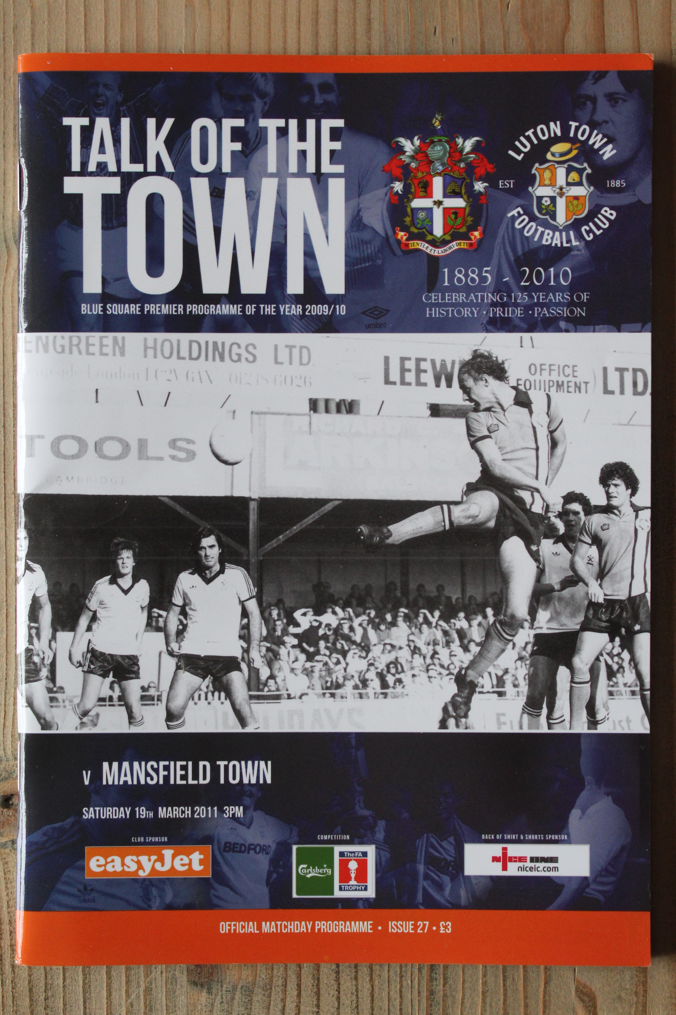 Luton Town FC v Mansfield Town FC