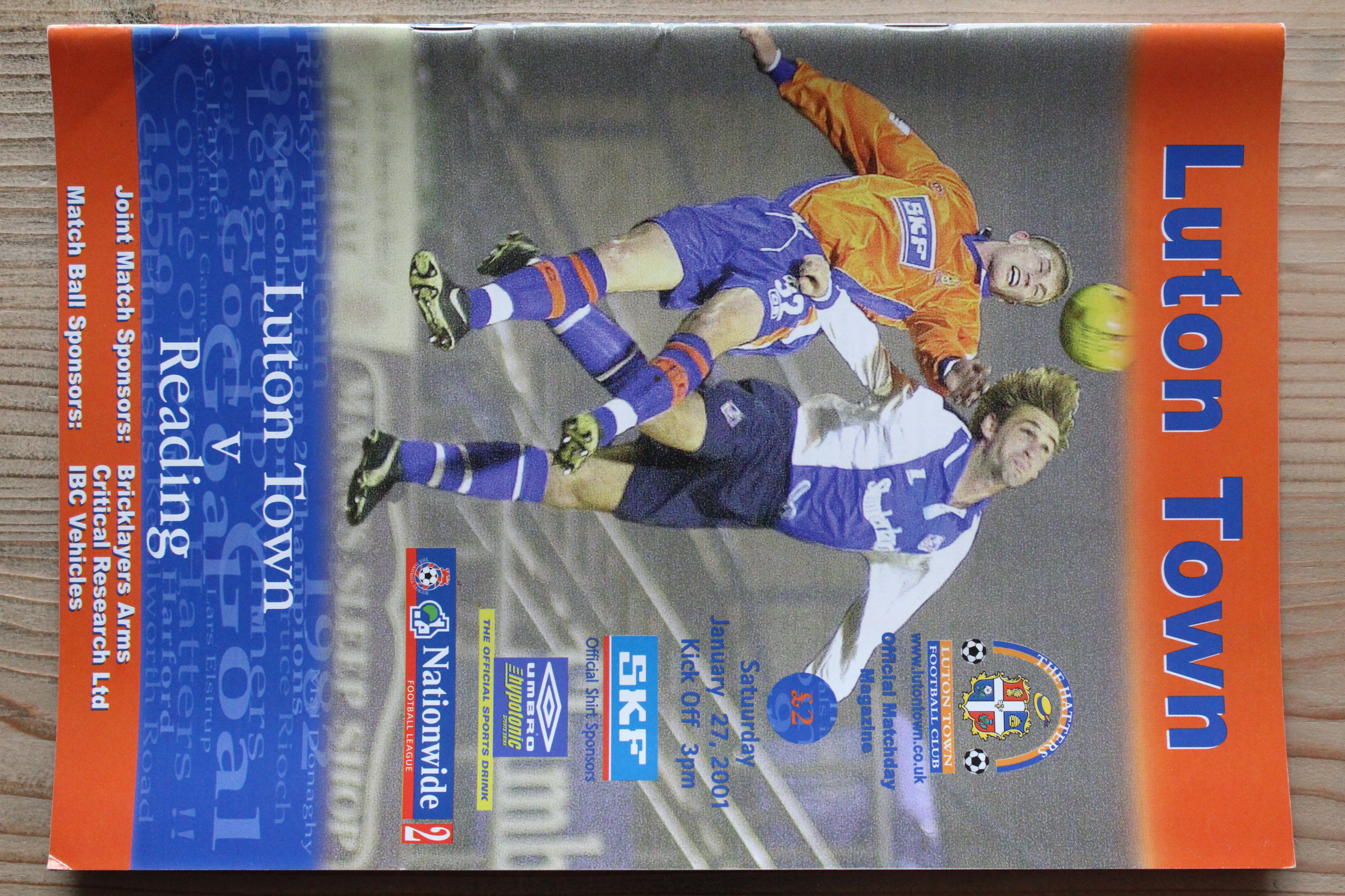 Luton Town FC v Reading FC