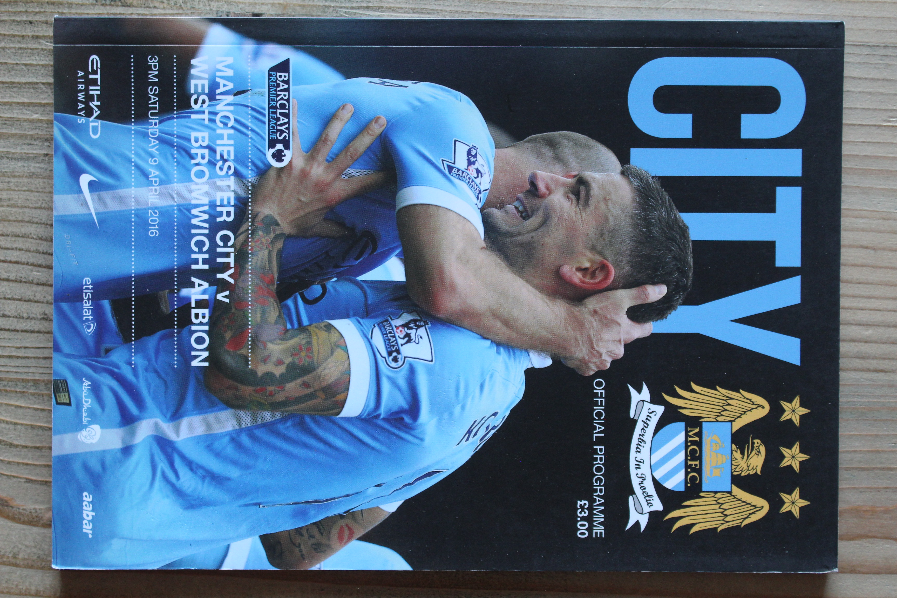 Manchester City FC v West Bromwich Albion FC 