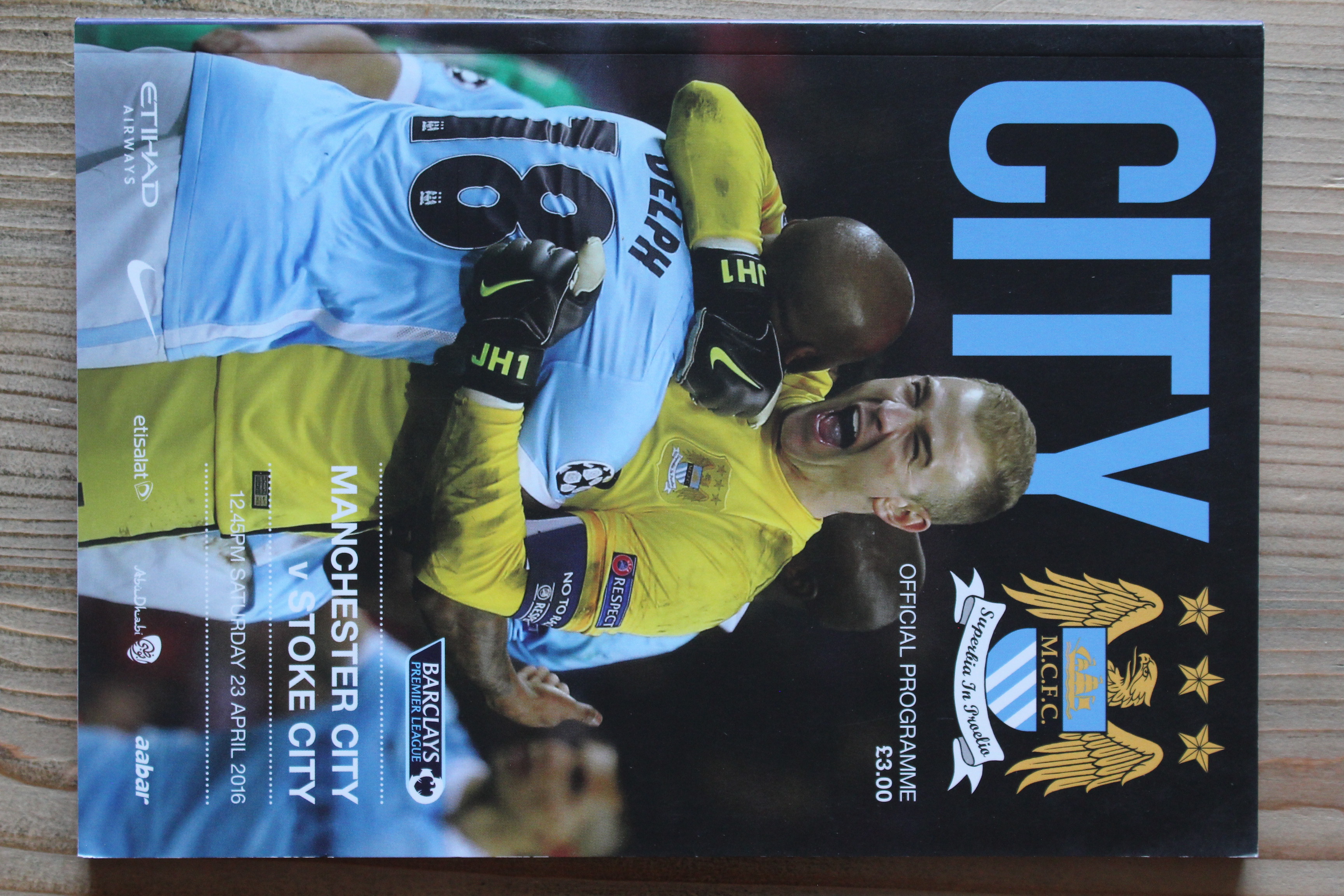 Manchester City FC v Stoke City FC