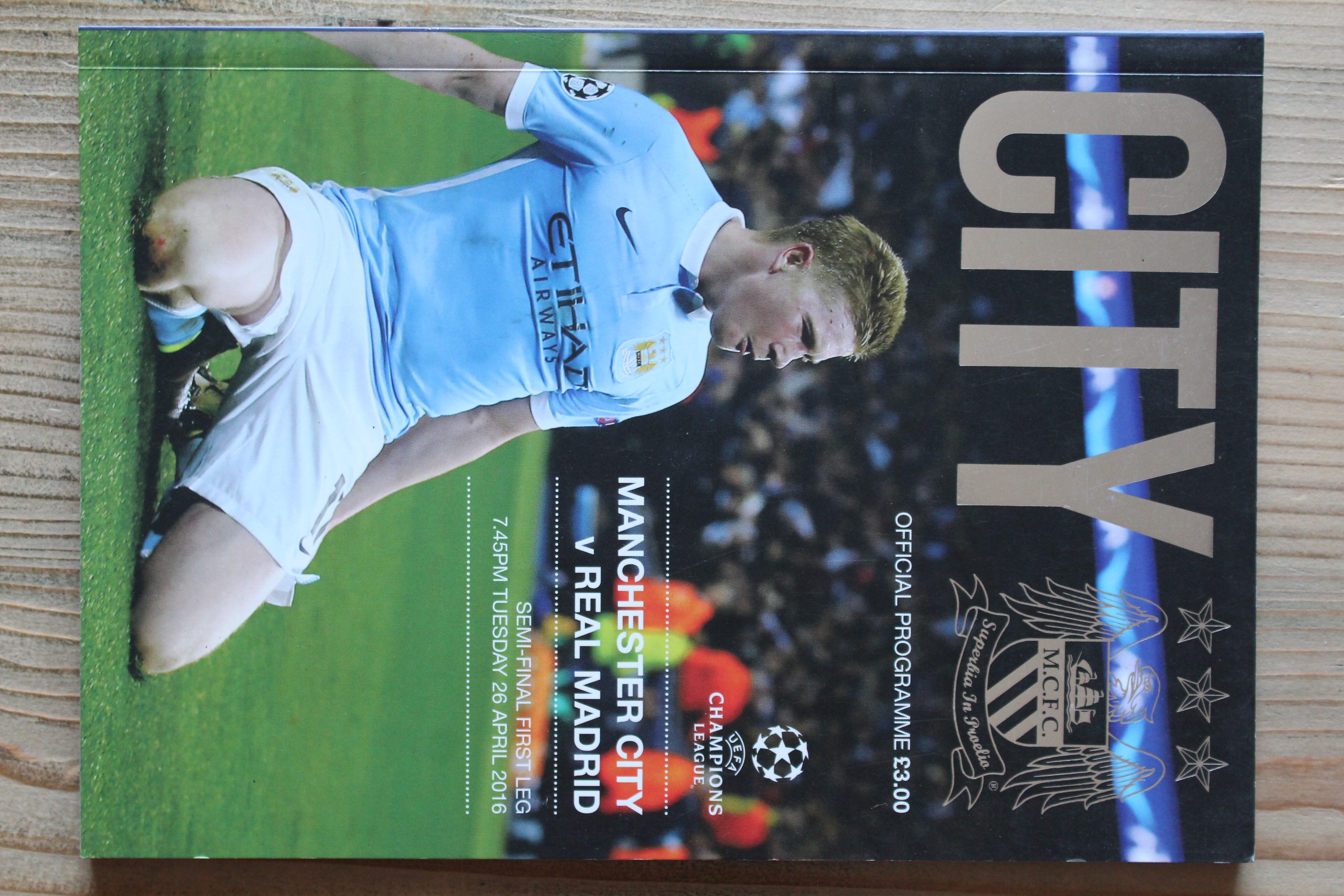 Manchester City FC v Real Madrid