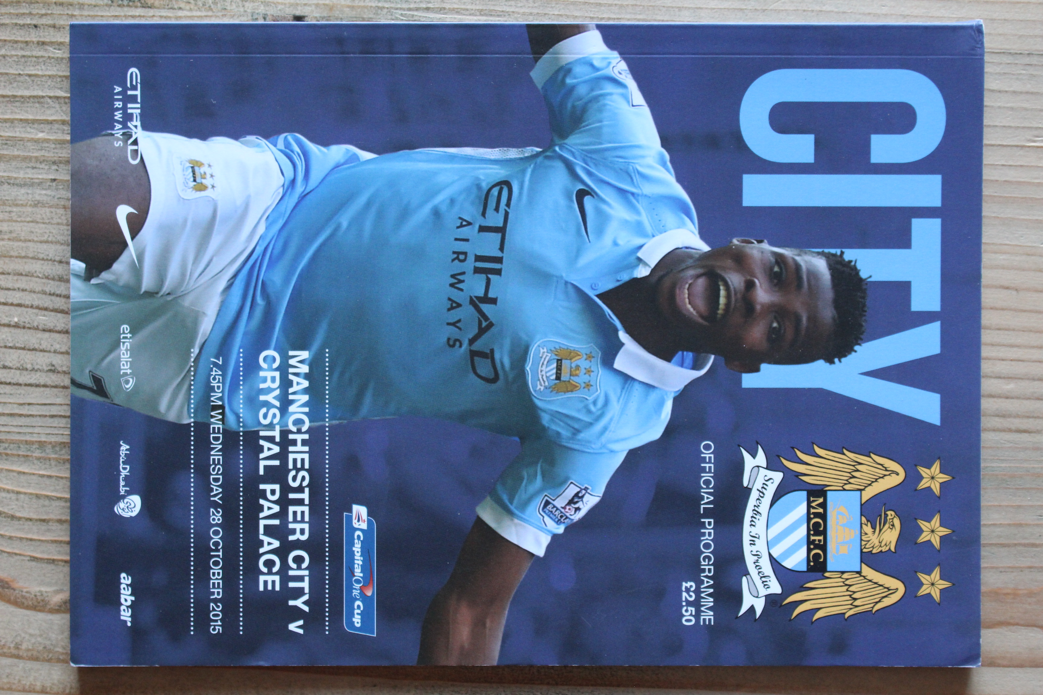 Manchester City FC v Crystal Palace FC