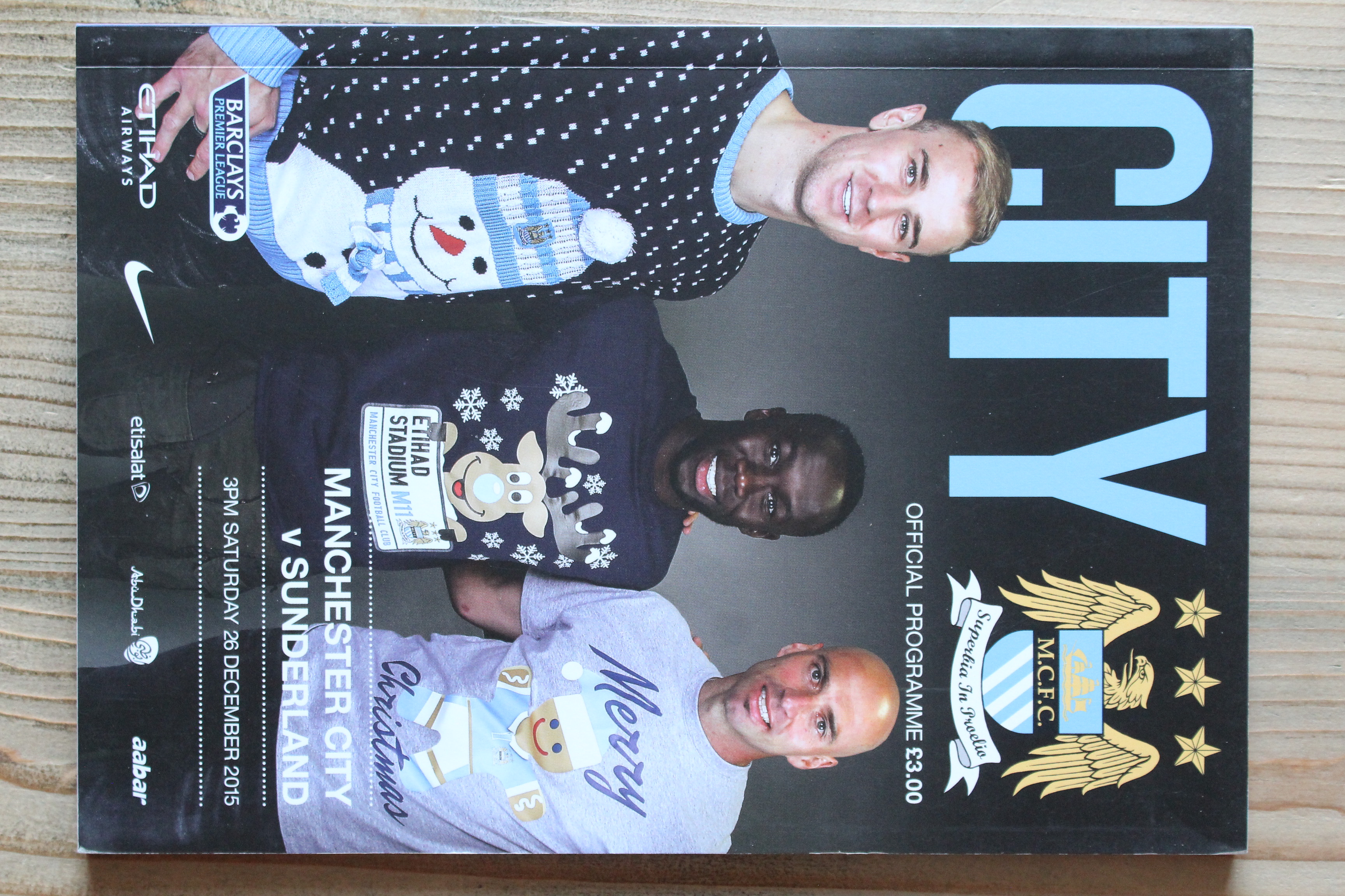 Manchester City FC v Sunderland FC