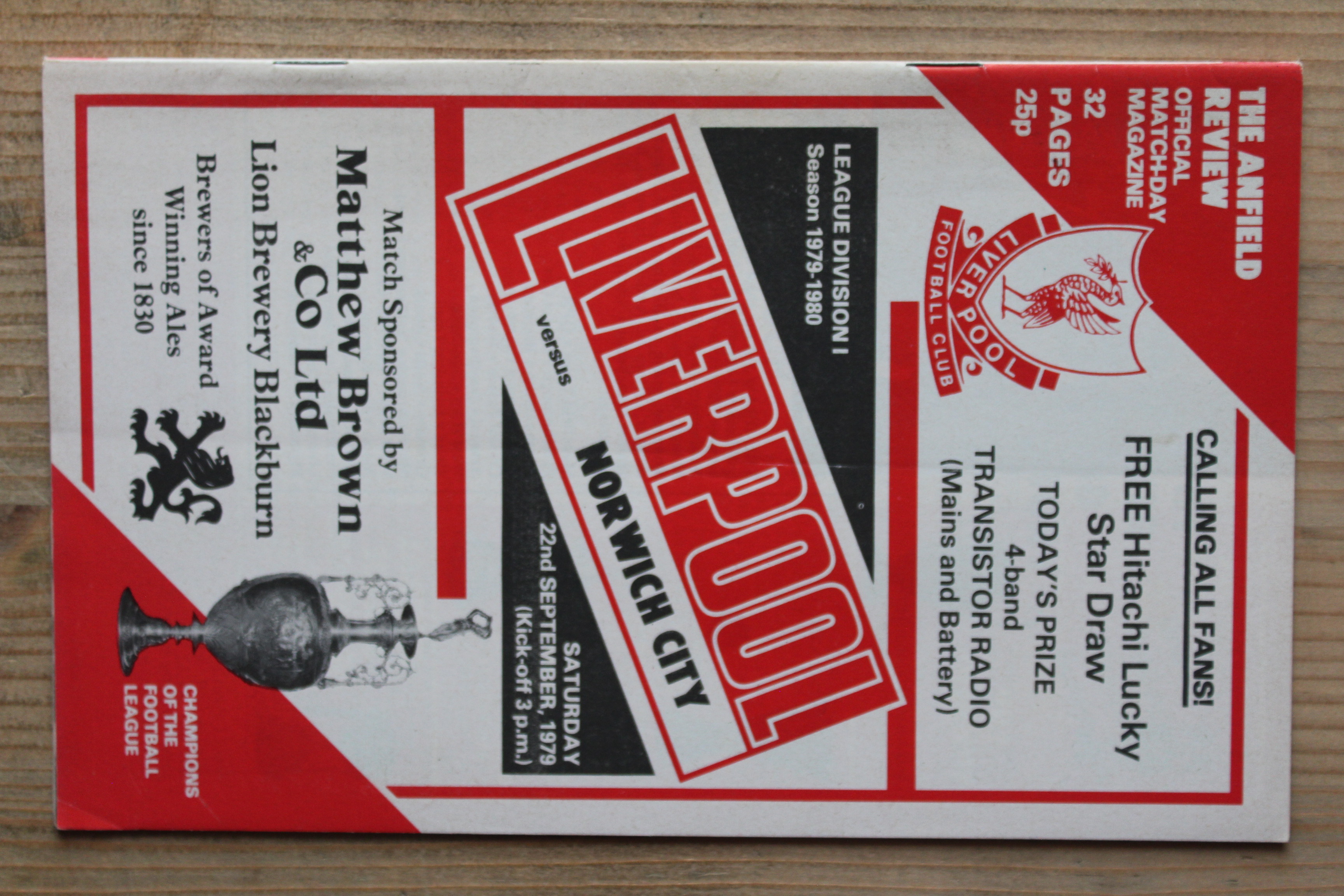 Liverpool FC v Norwich City FC