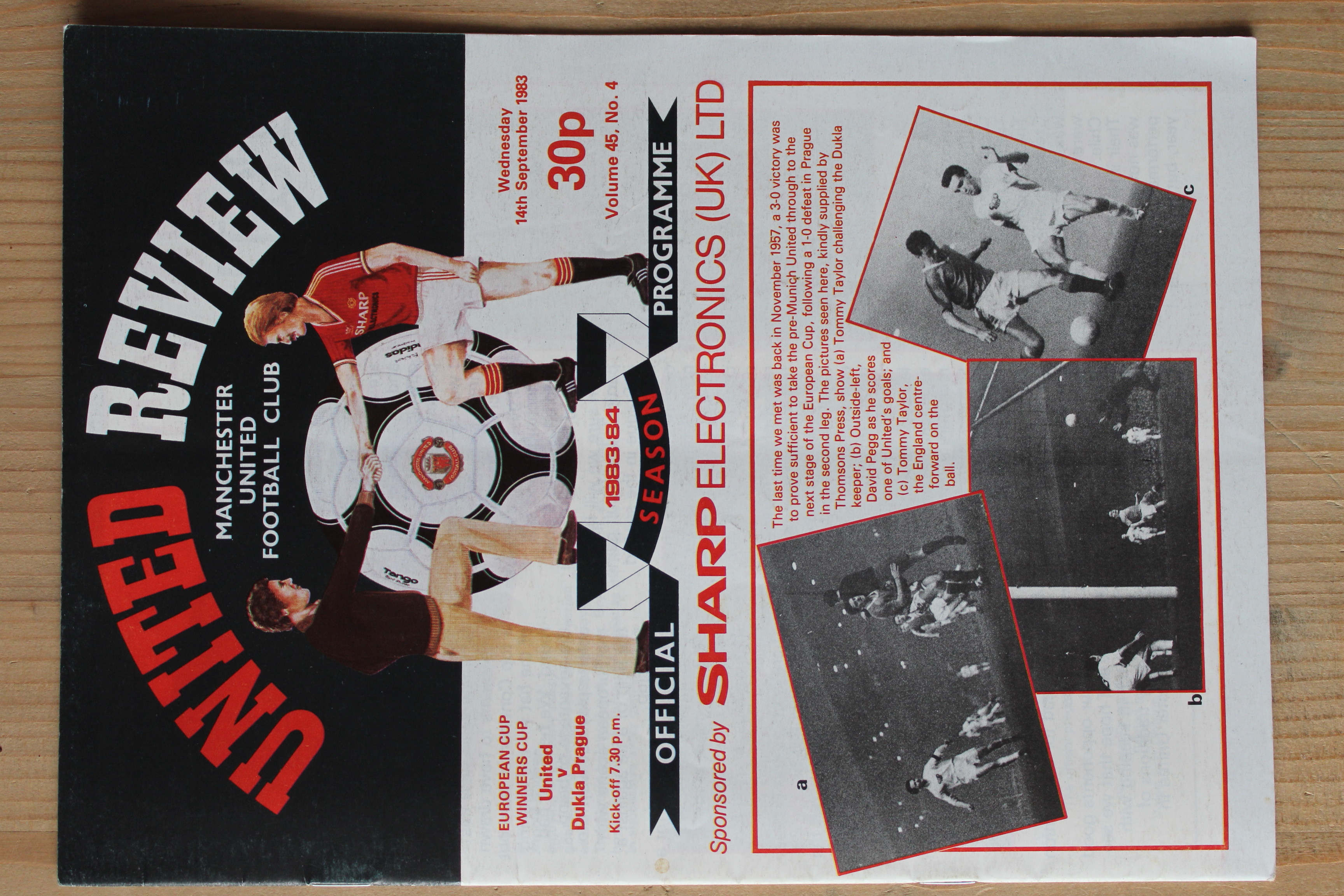 Manchester United FC v Dukla Prague