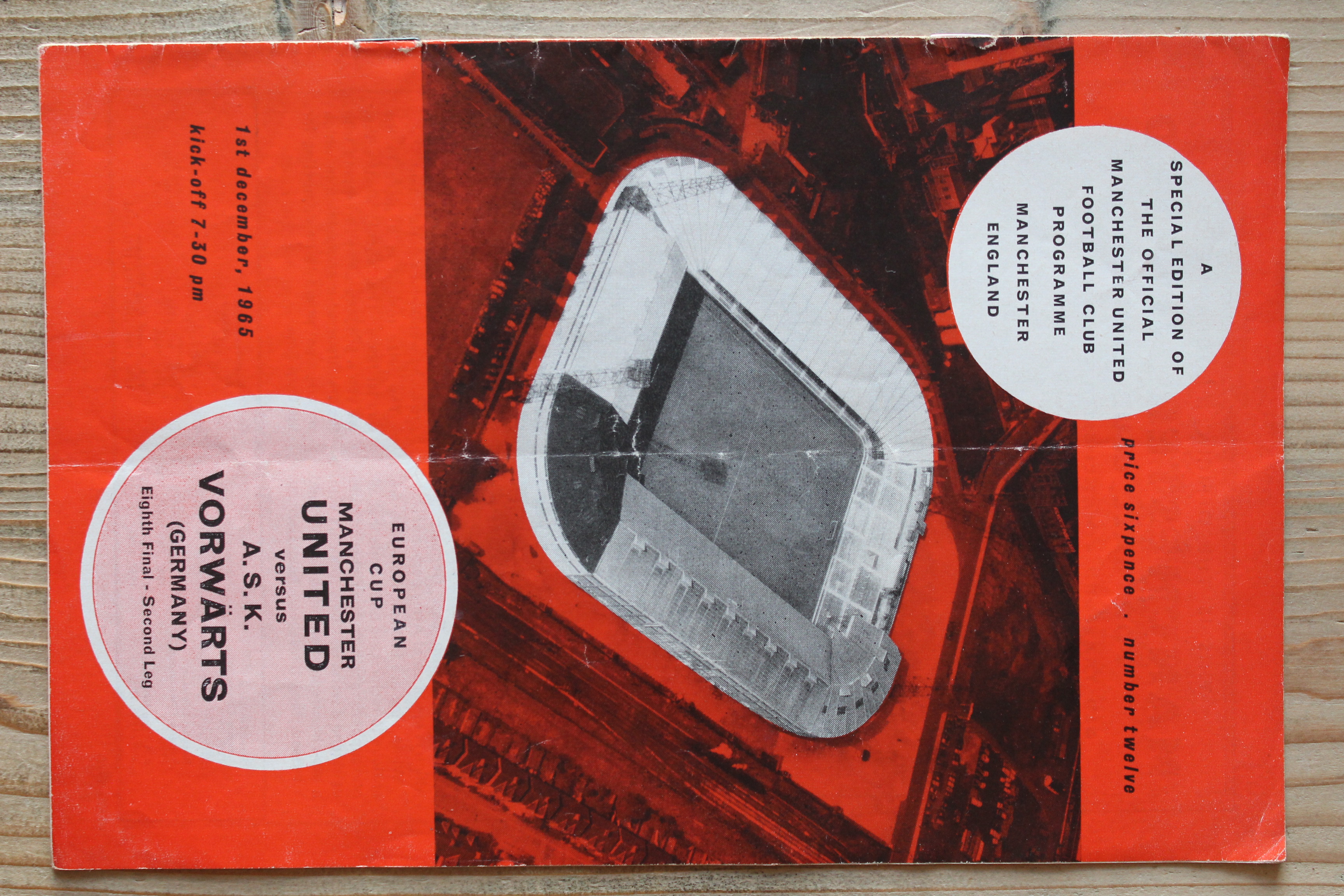 Manchester United FC v Vorwaerts (Berlin)