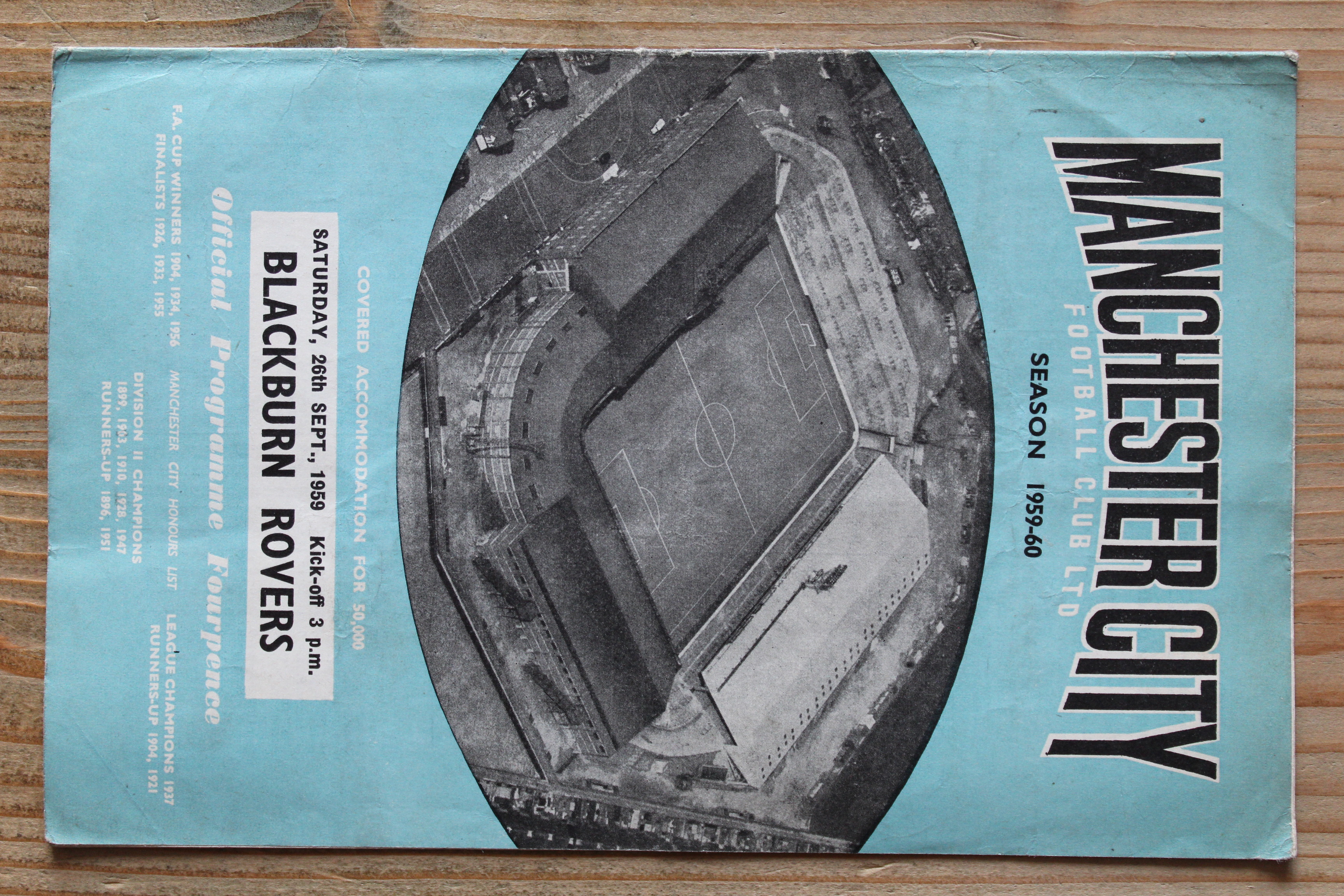 Manchester City FC v Blackburn Rovers FC