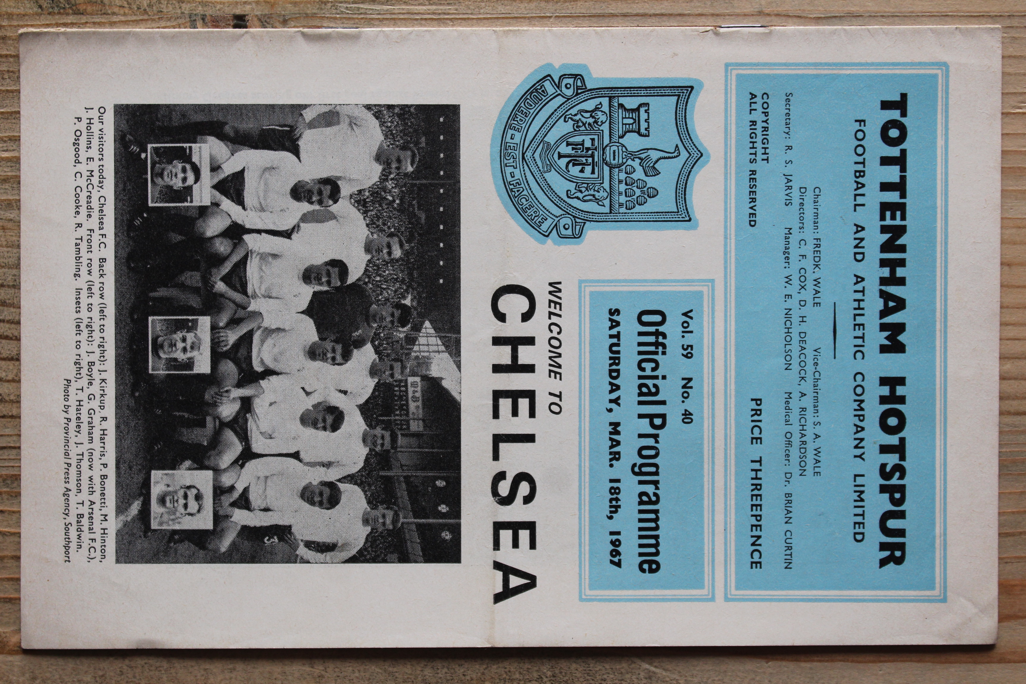 Tottenham Hotspur FC v Chelsea FC