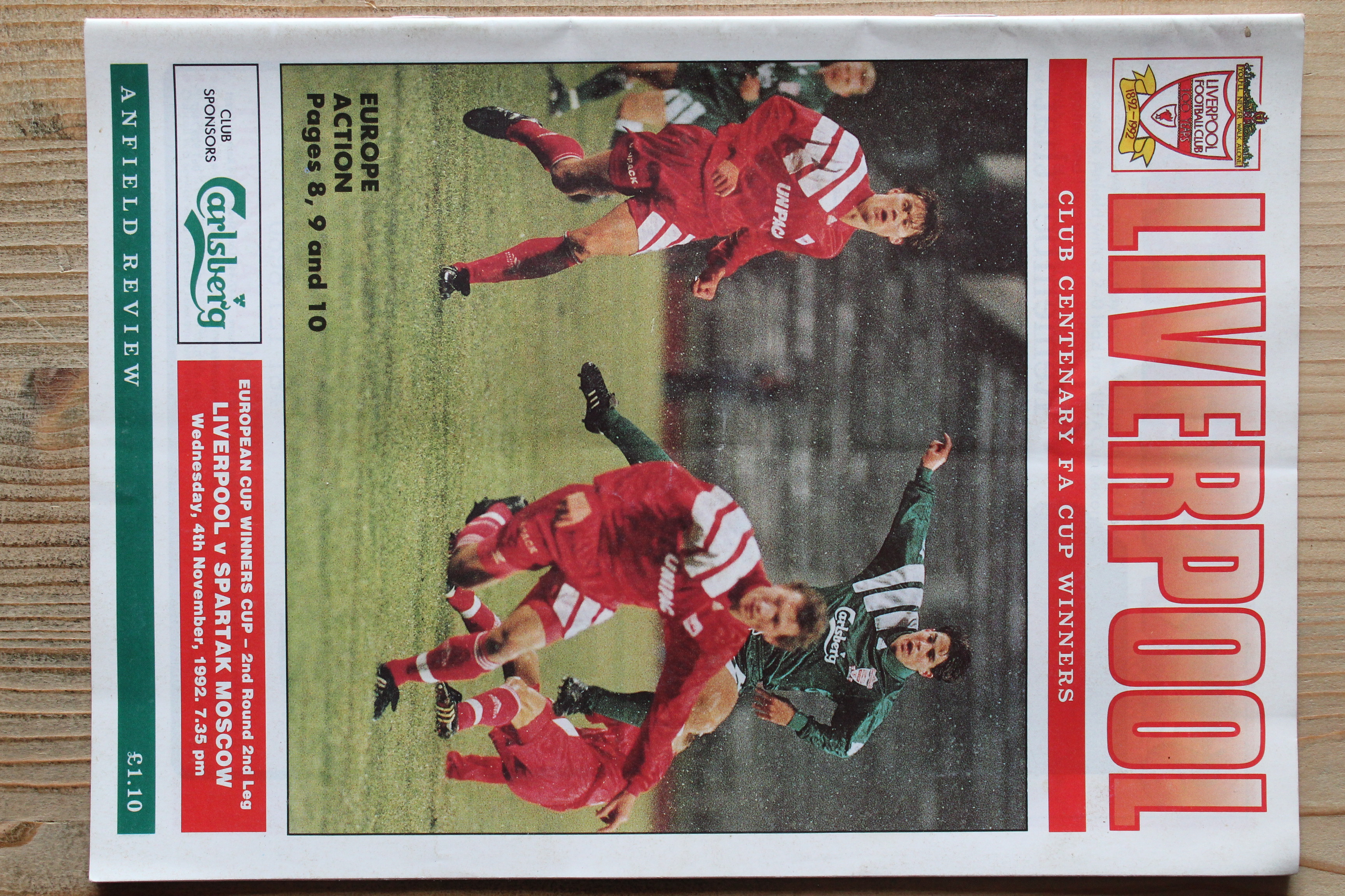 Liverpool FC v Spartak Moscow