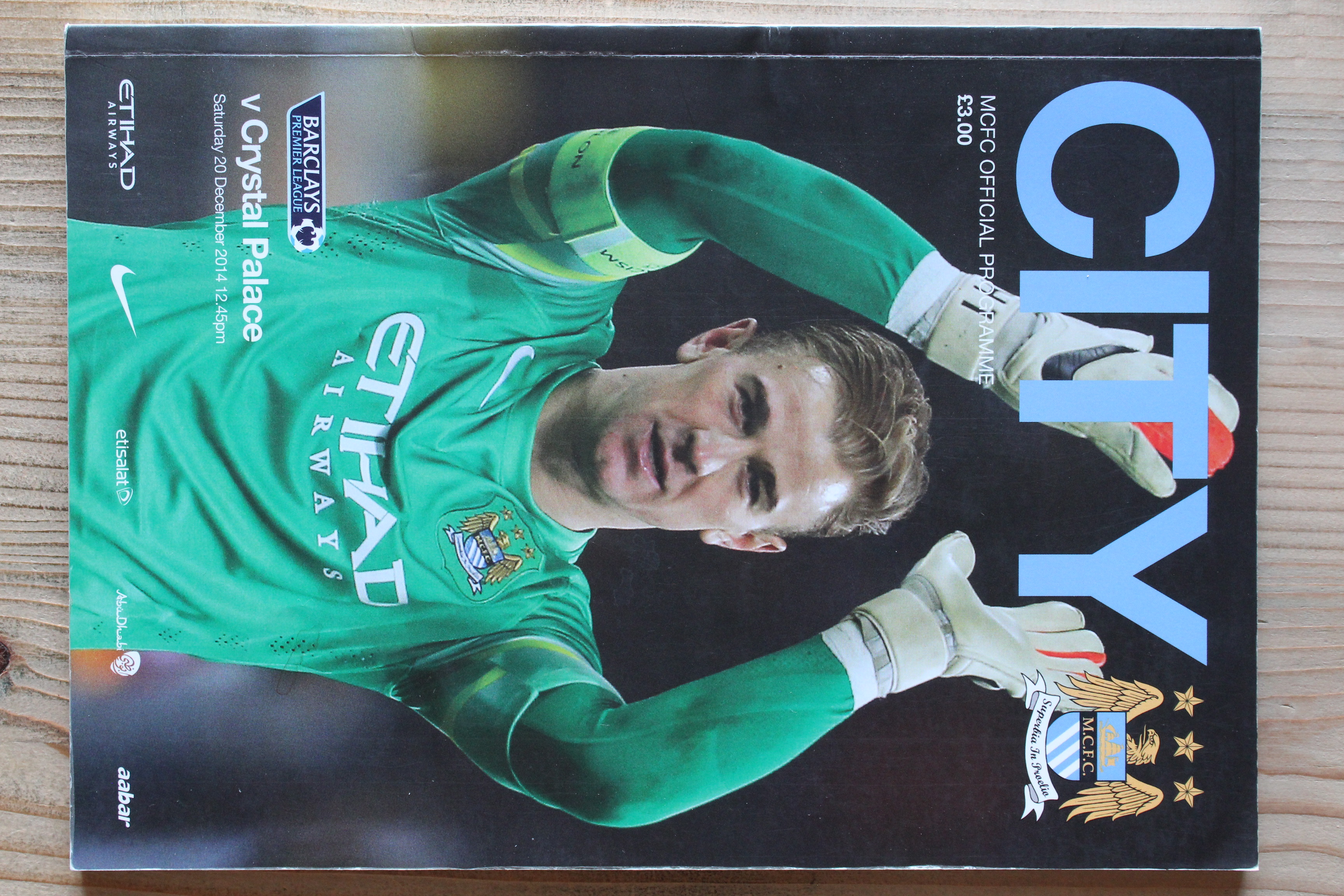 Manchester City FC v Crystal Palace FC