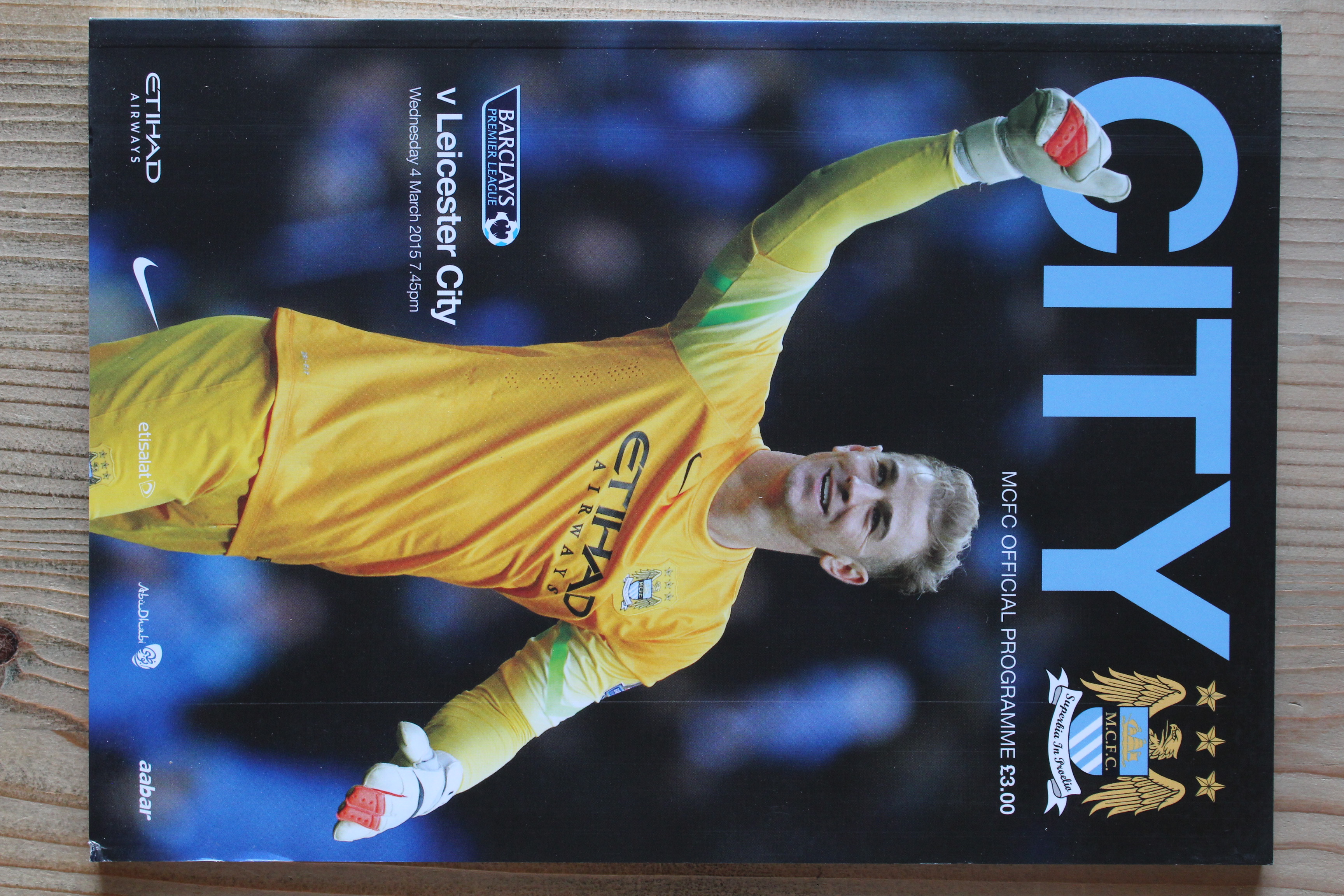 Manchester City FC v Leicester City FC