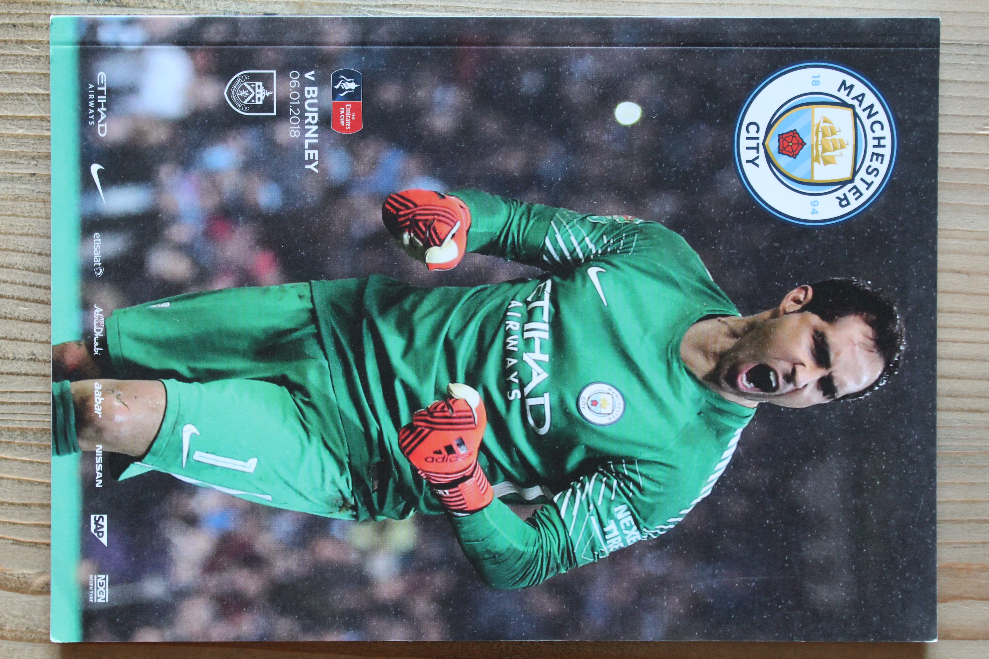 Manchester City FC v Burnley FC