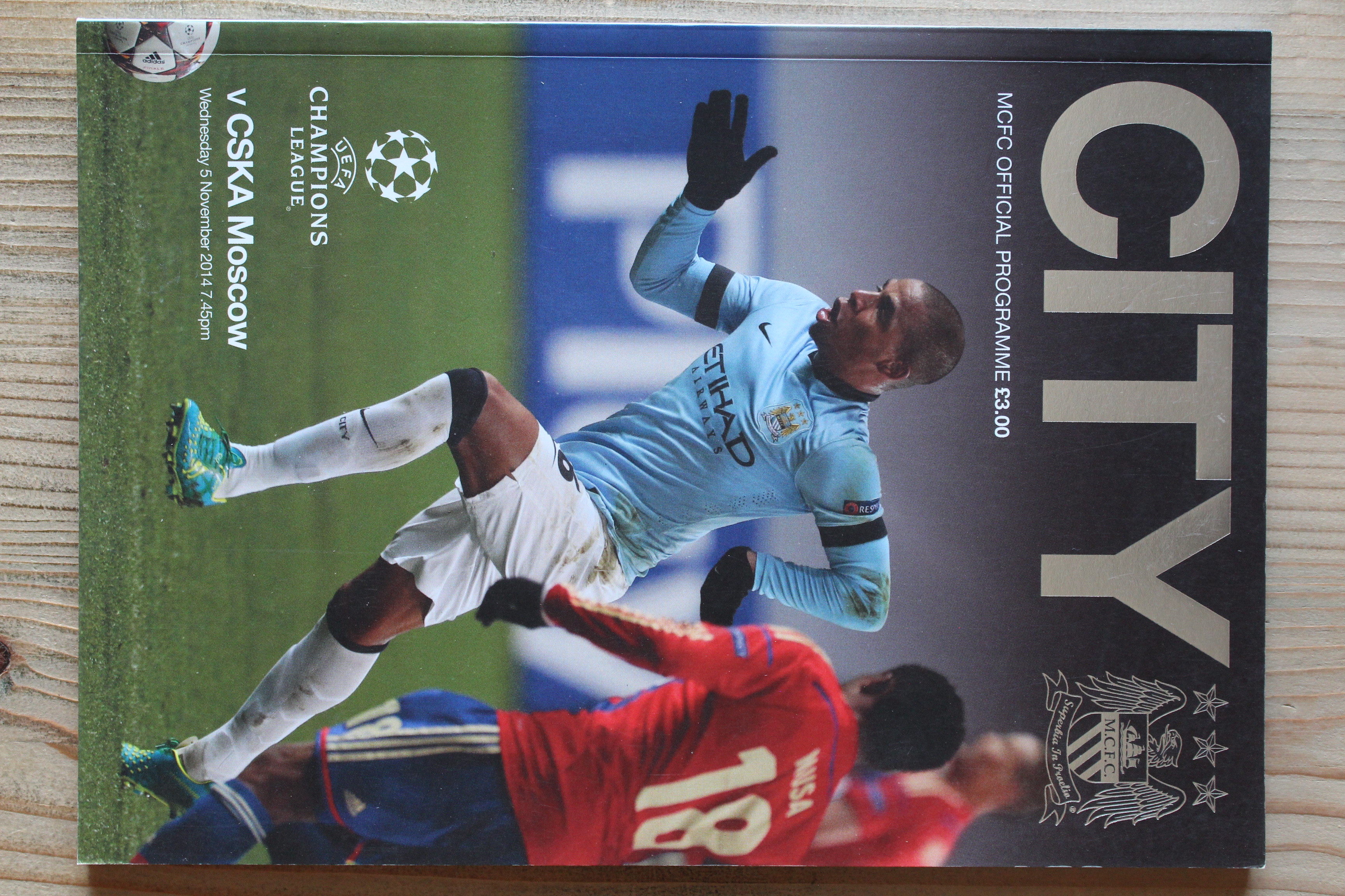 Manchester City FC v C.S.K.A Moscow