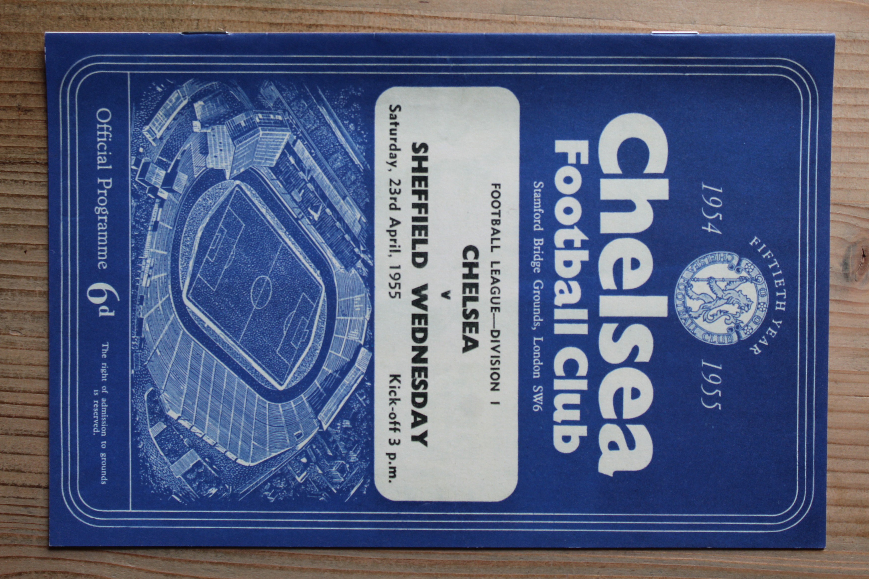 Chelsea FC v Sheffield Wednesday FC 