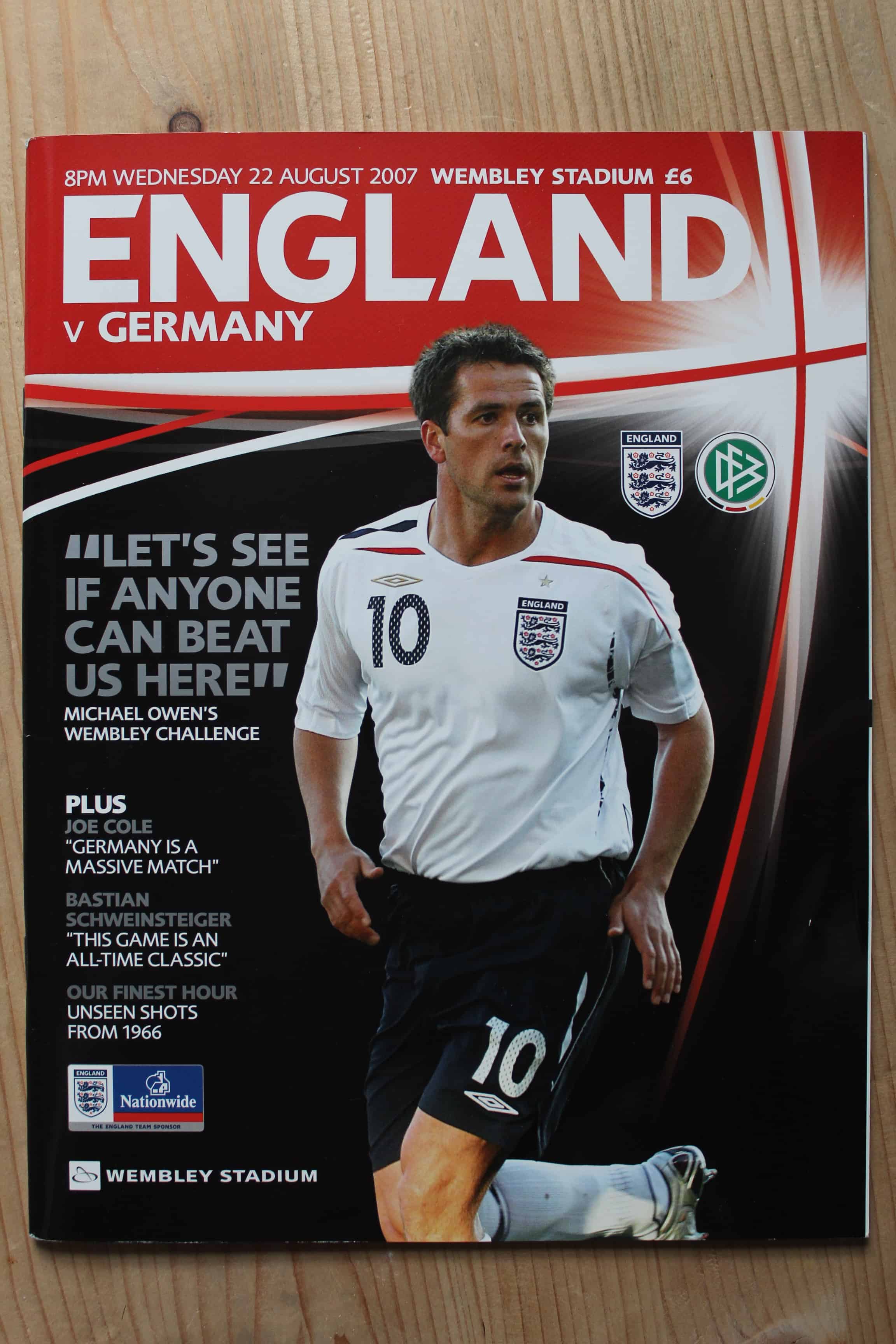 England v Germany