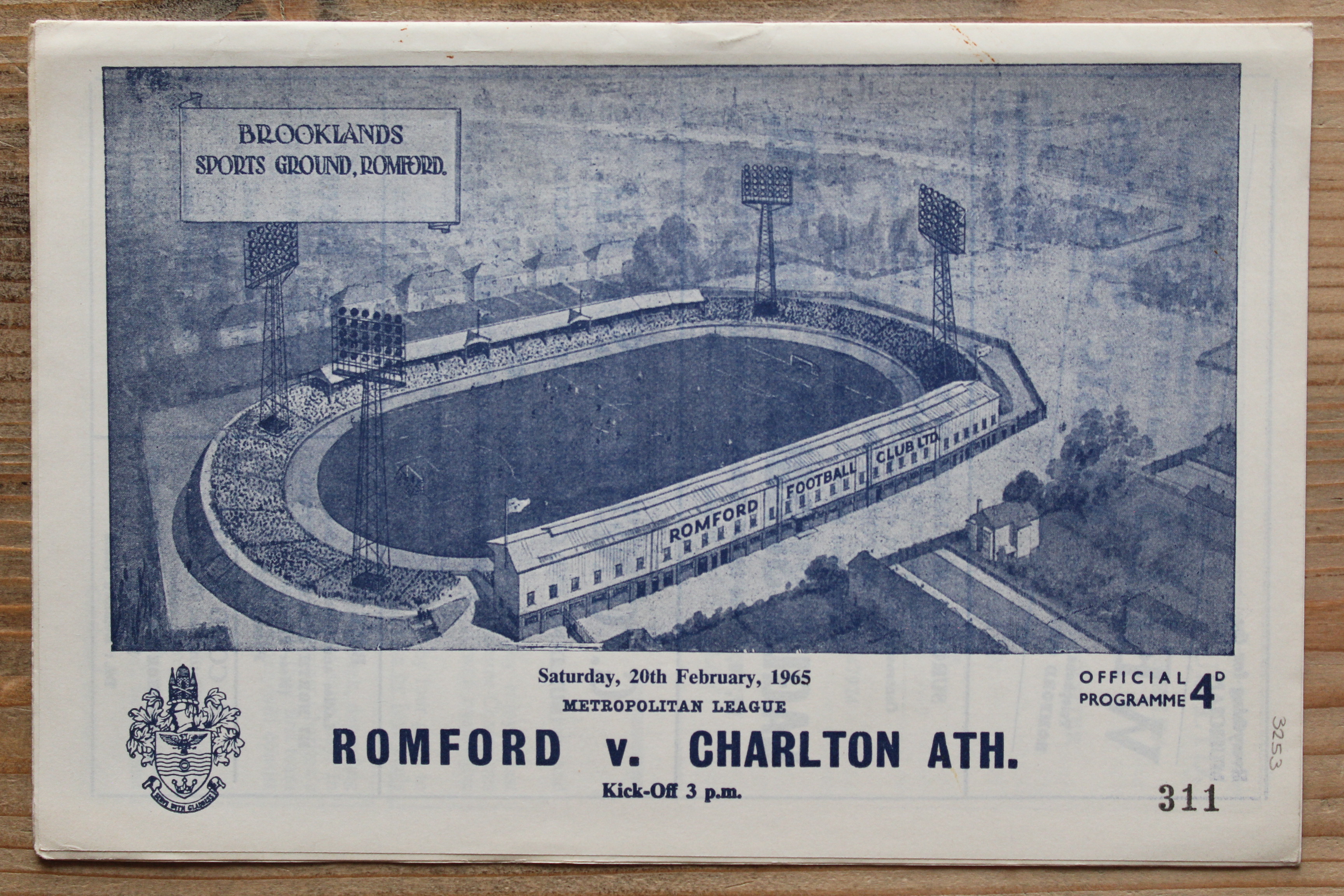 Romford v Charlton Athletic FC