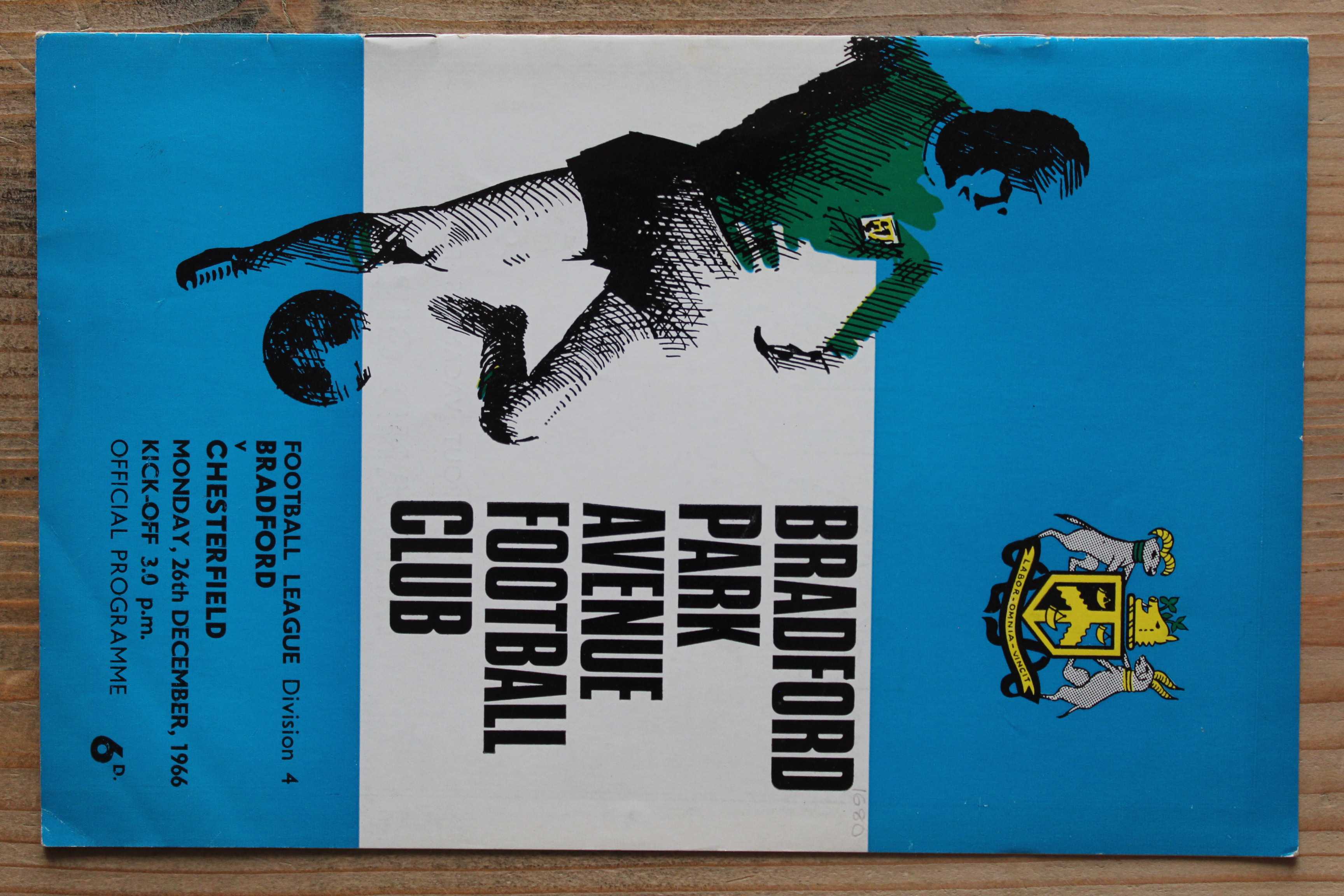 Bradford Park Avenue v Chesterfield FC