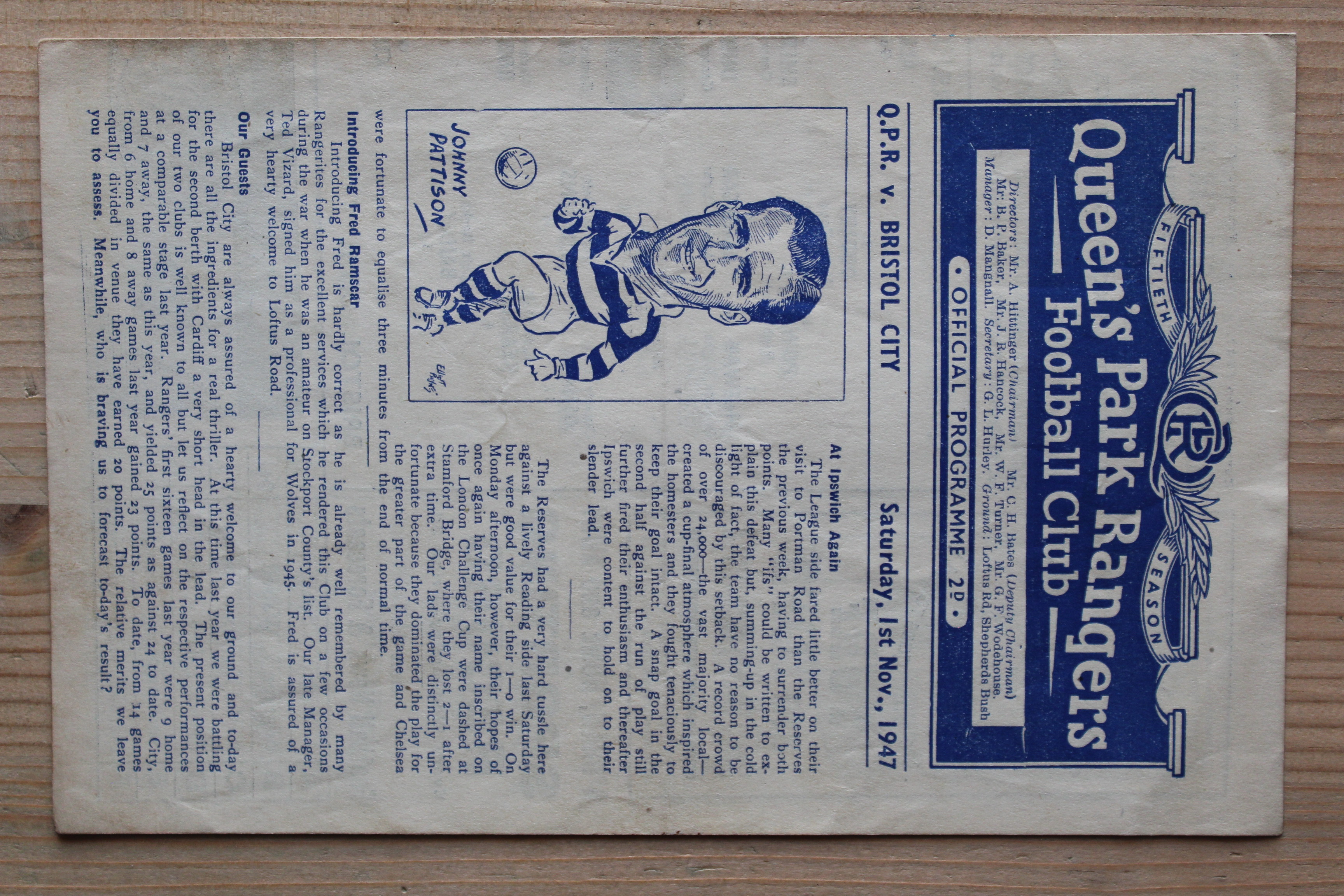 Queens Park Rangers FC v Bristol City FC