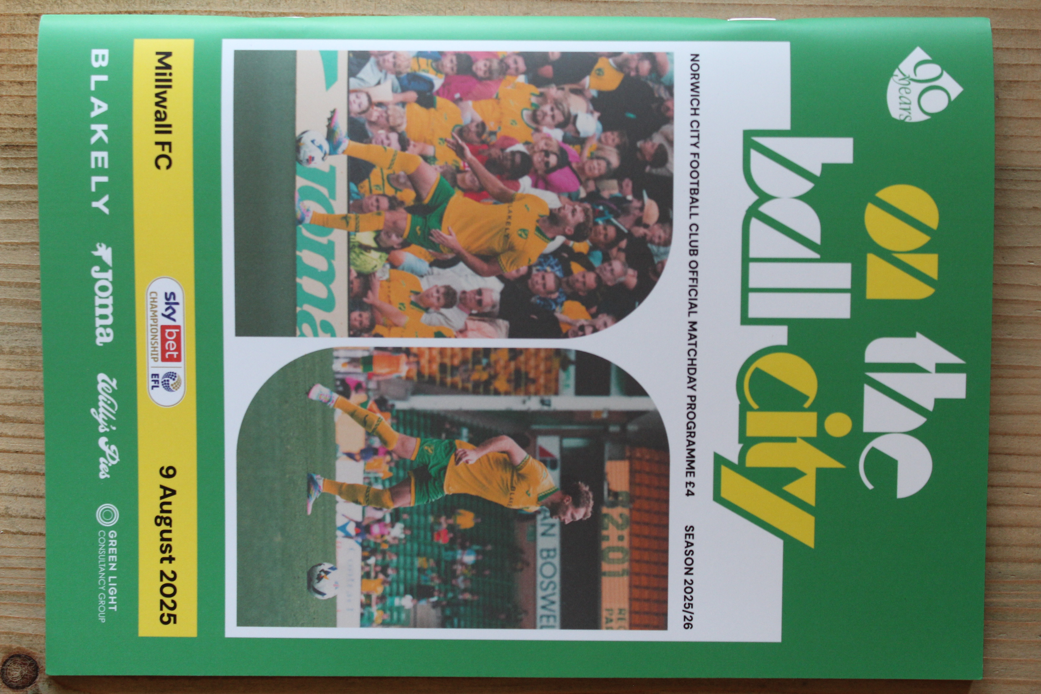 Norwich City FC v Millwall FC