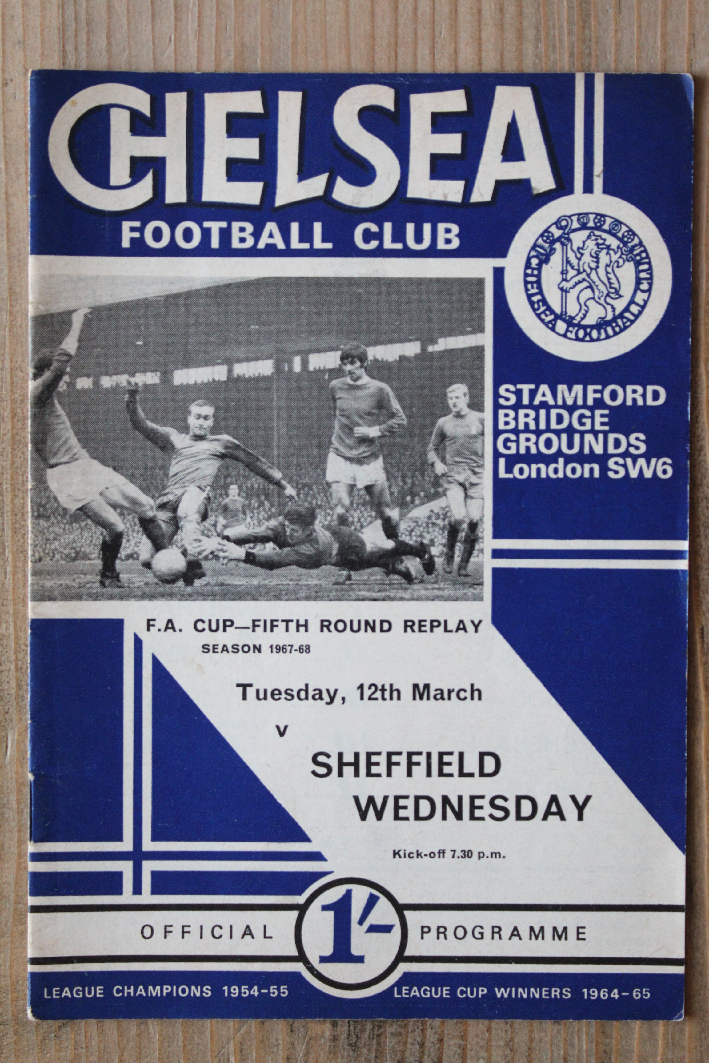 Chelsea FC v Sheffield Wednesday FC 