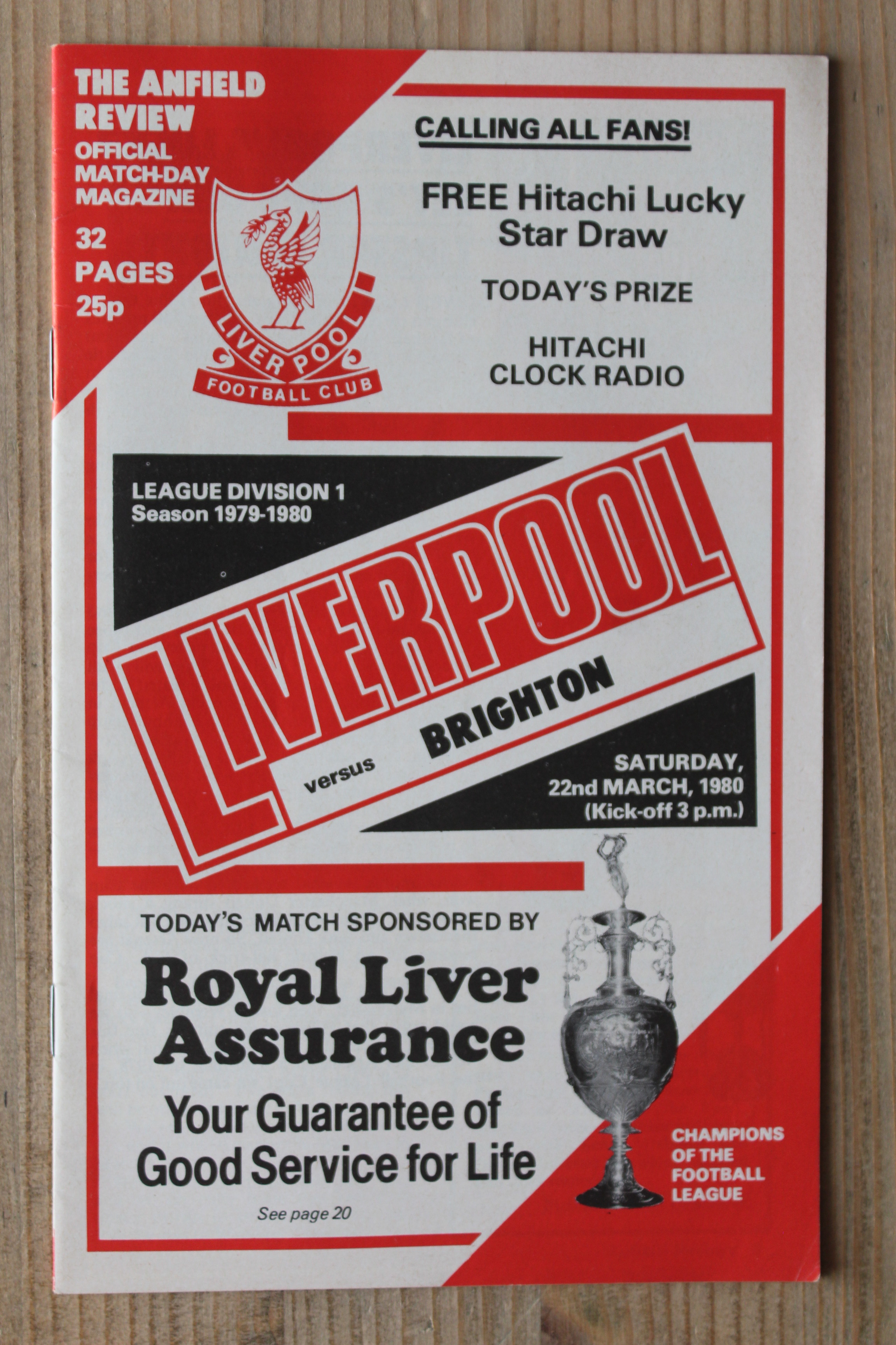 Liverpool FC v Brighton & Hove Albion FC