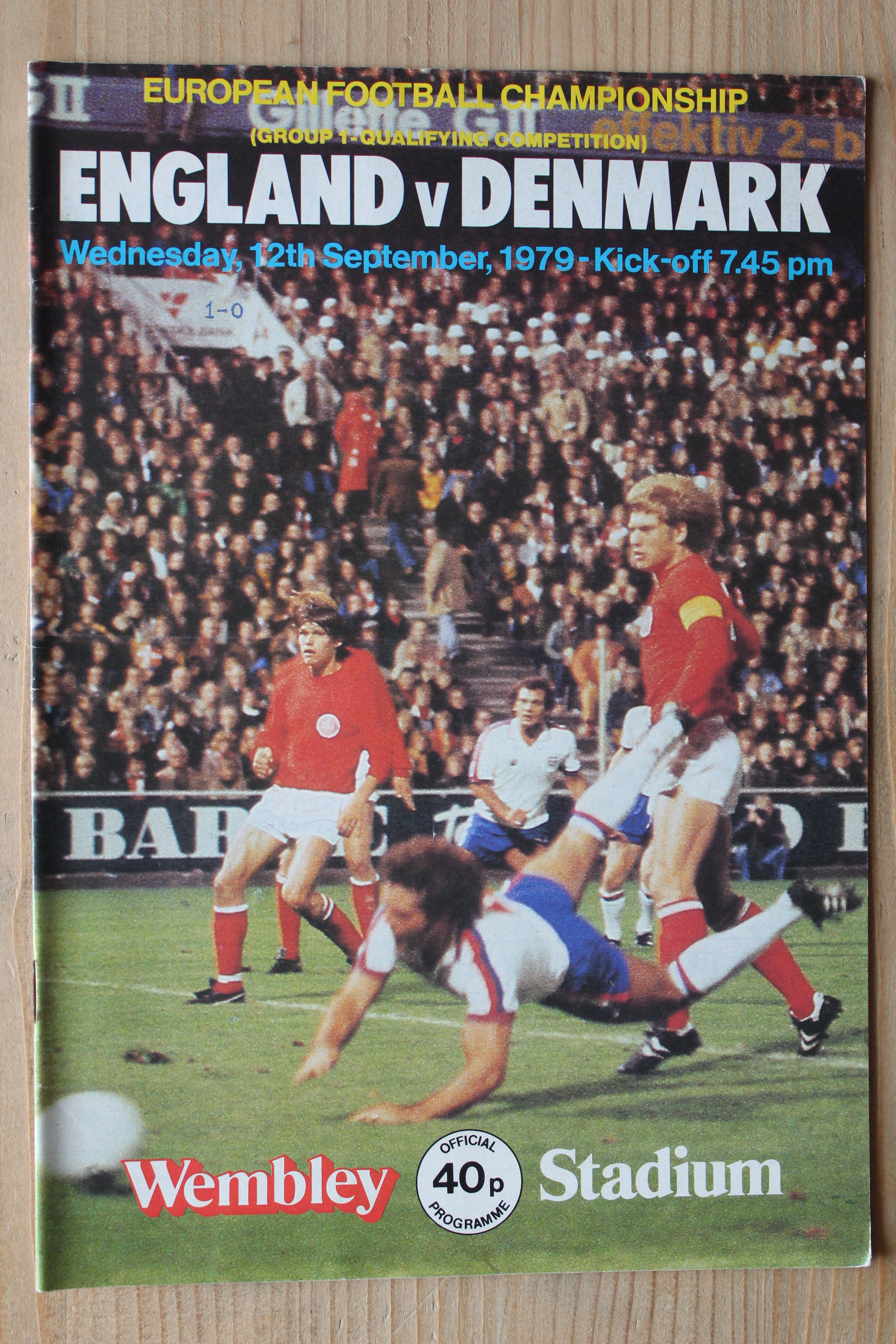 England v Denmark