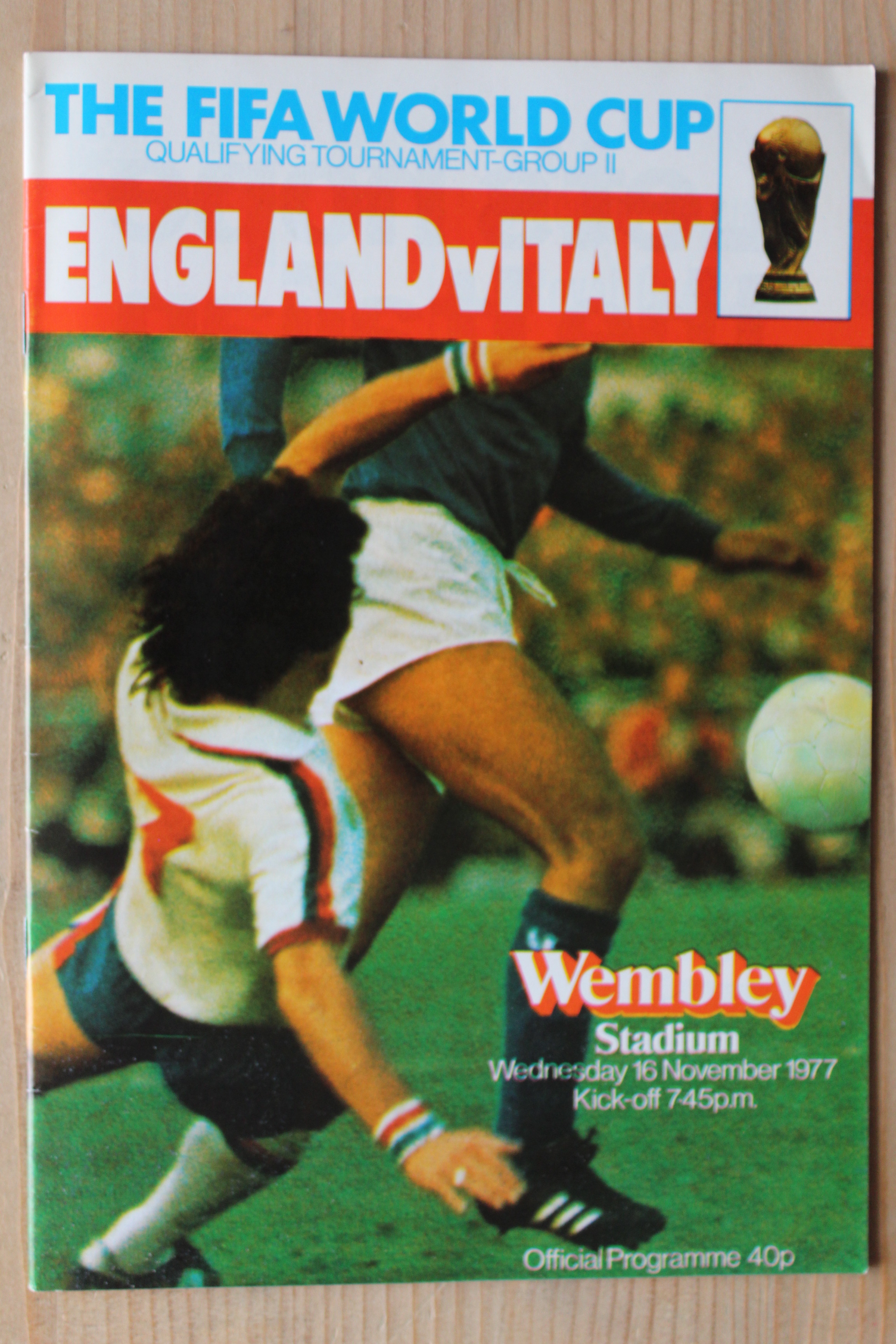 England v Italy