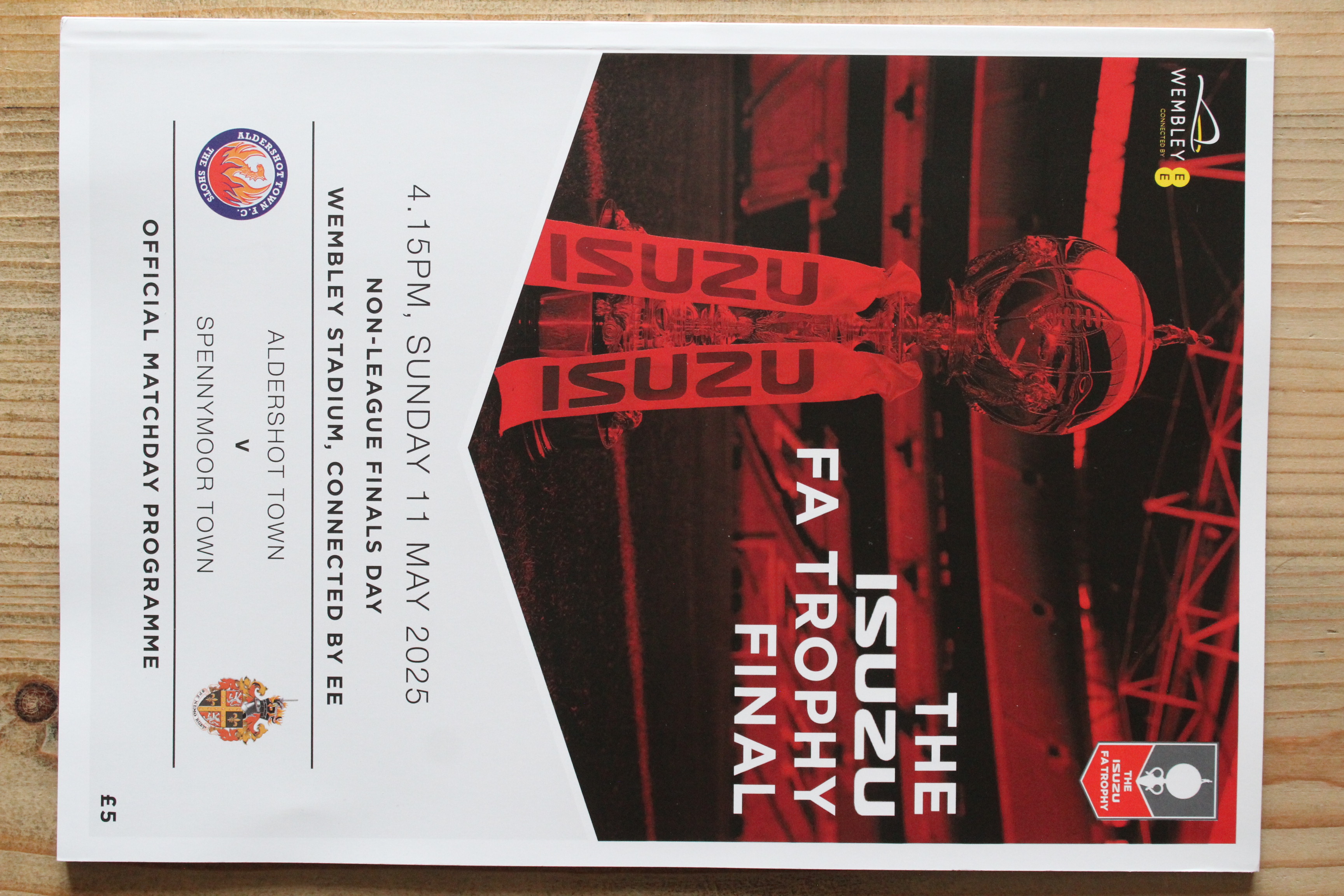 Aldershot Town F.C v Spennymoor United