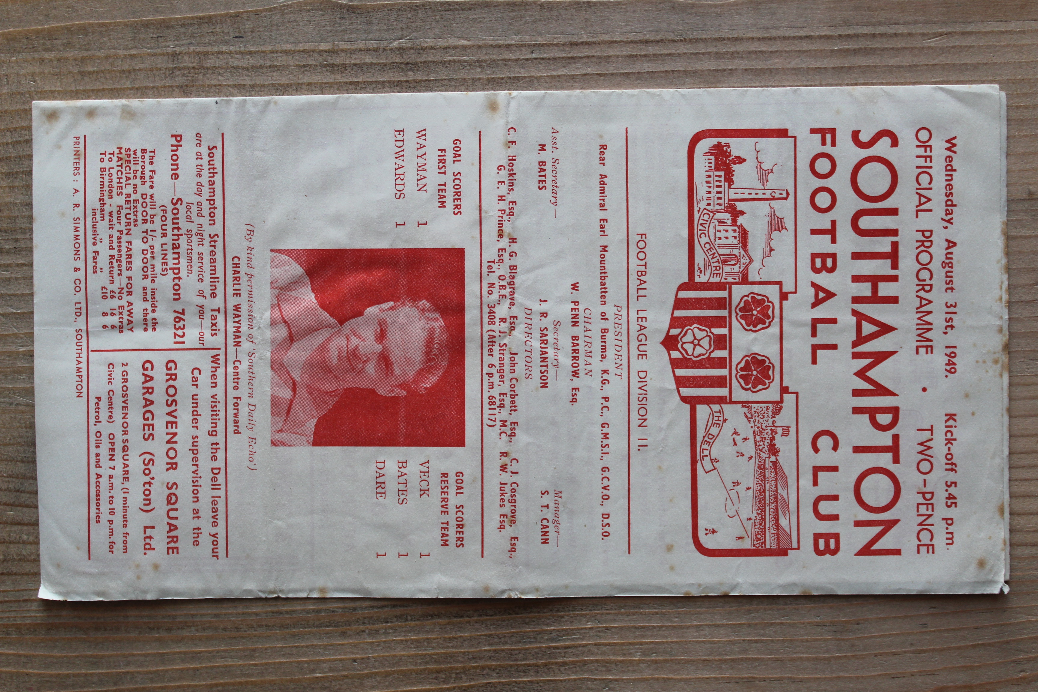 Southampton FC v Barnsley FC