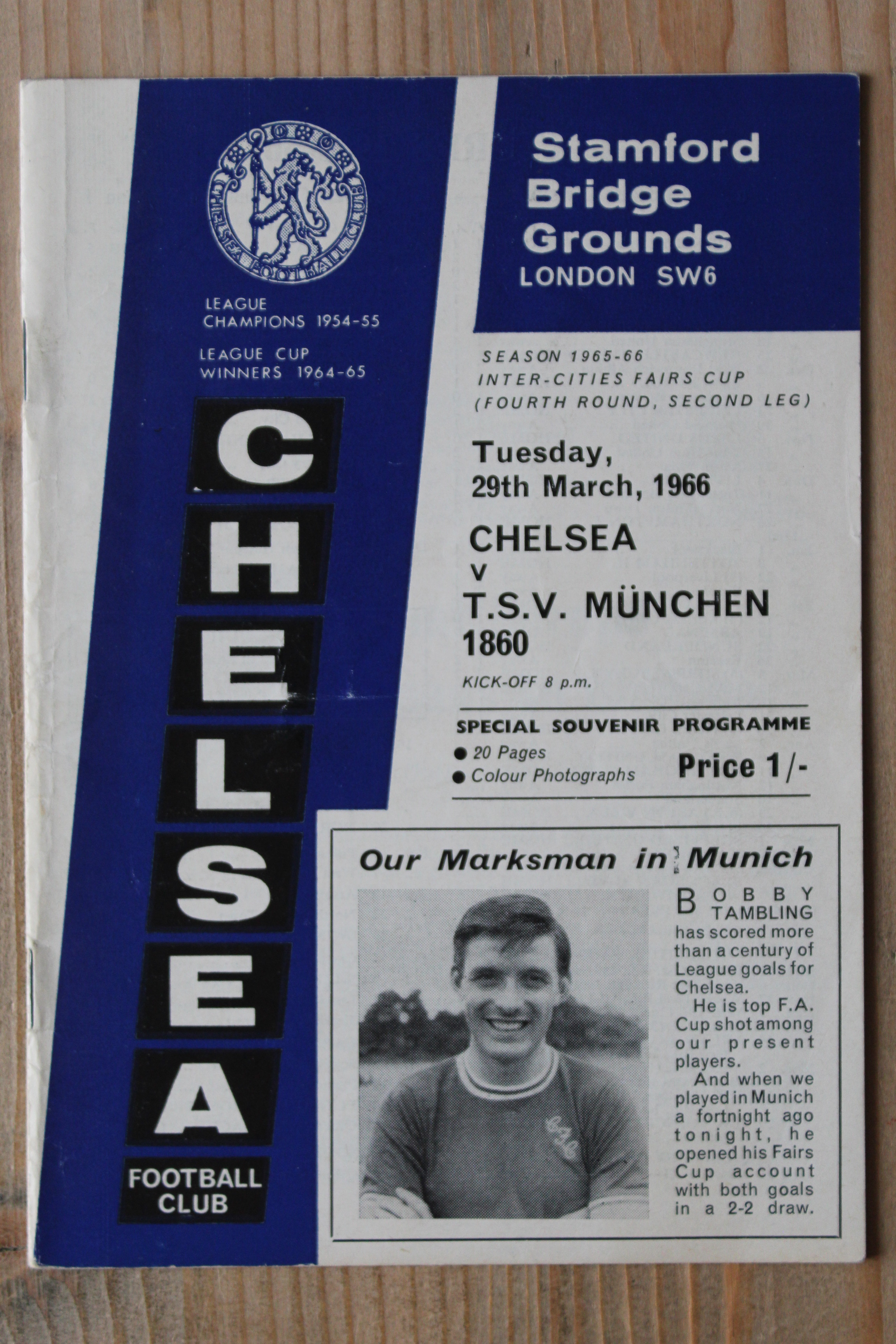 Chelsea FC v TSV 1860 Munich