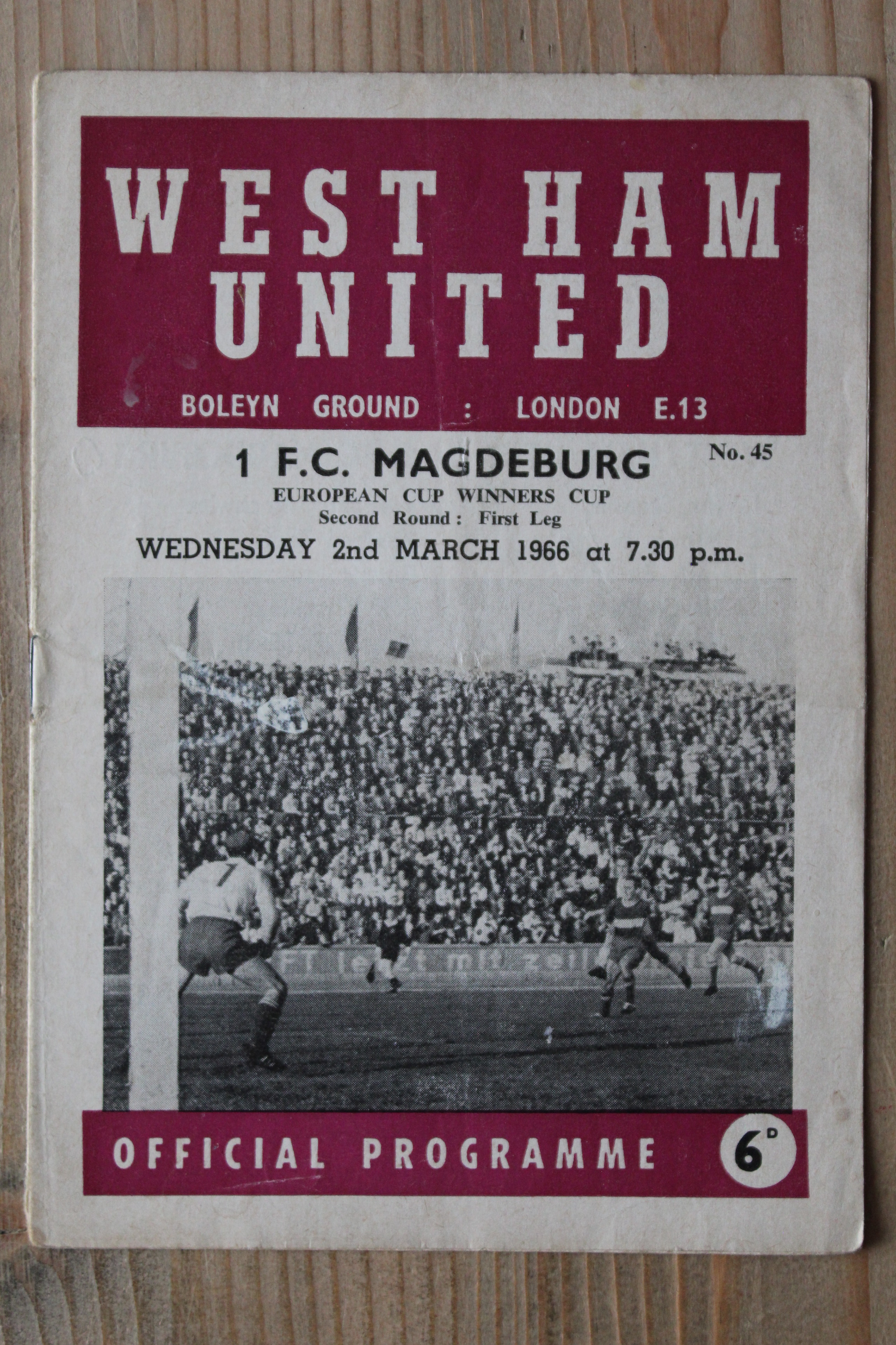 West Ham United FC v Magdeburg