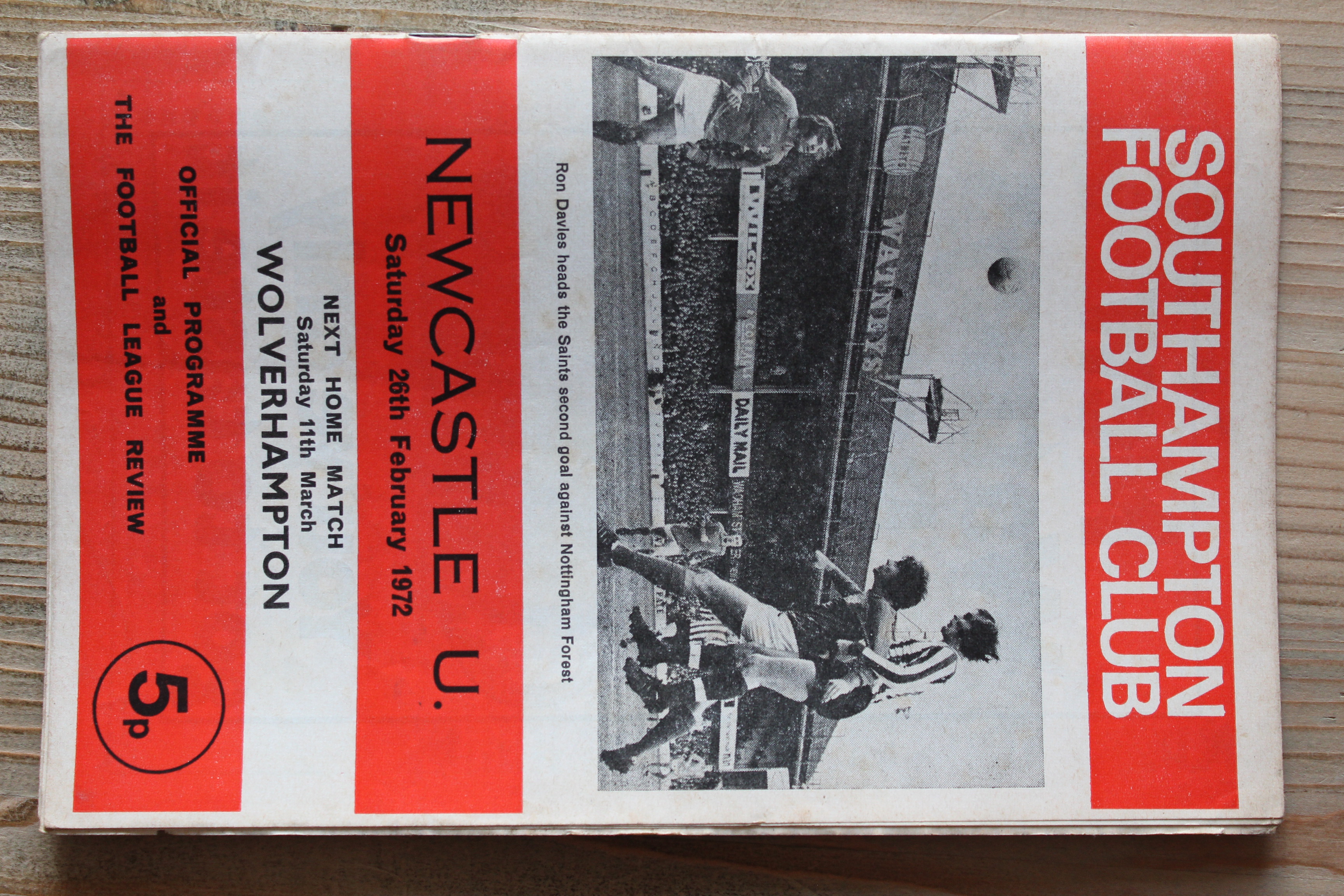 Southampton FC v Newcastle United FC
