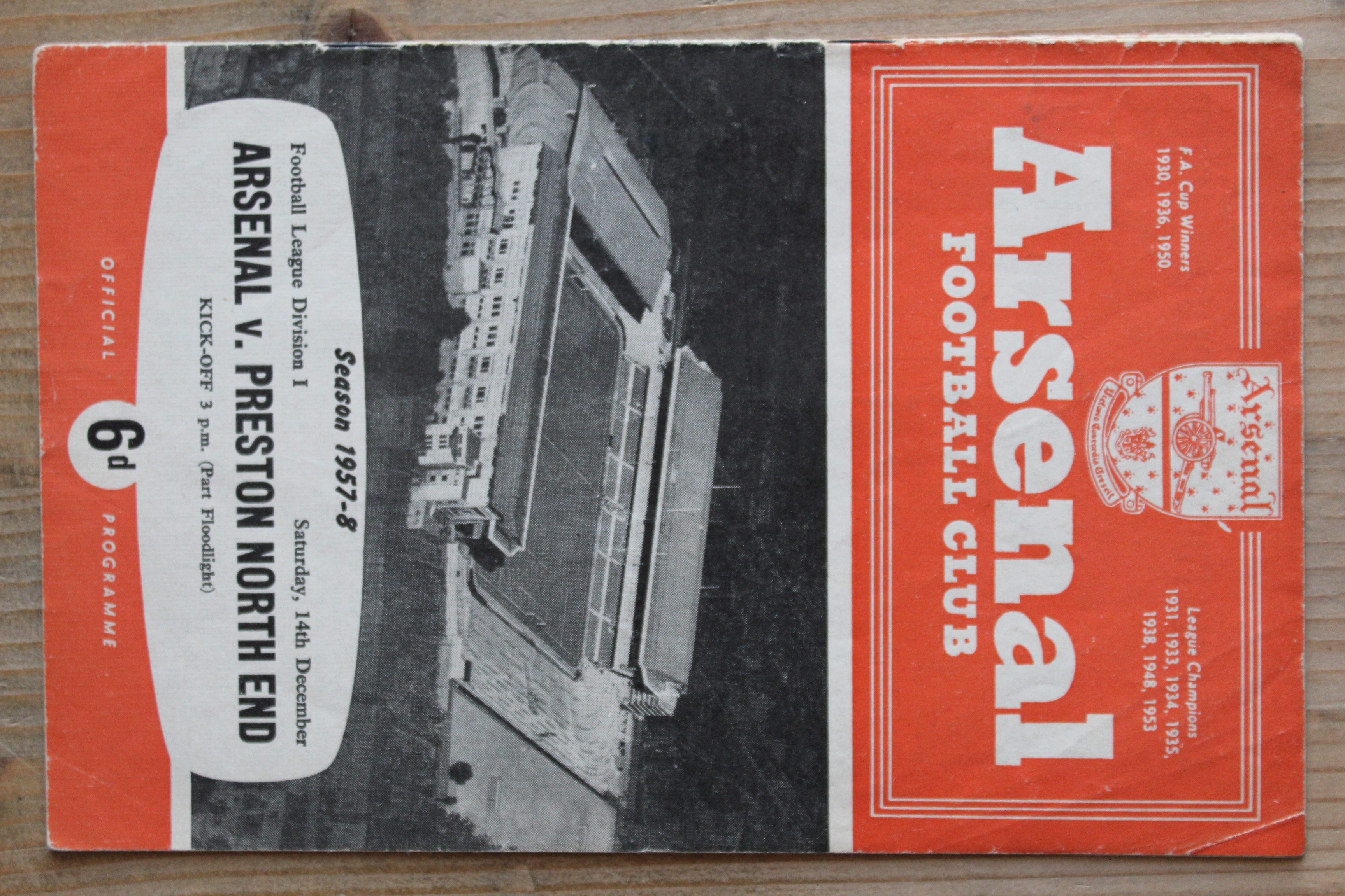 Arsenal FC v Preston North End FC