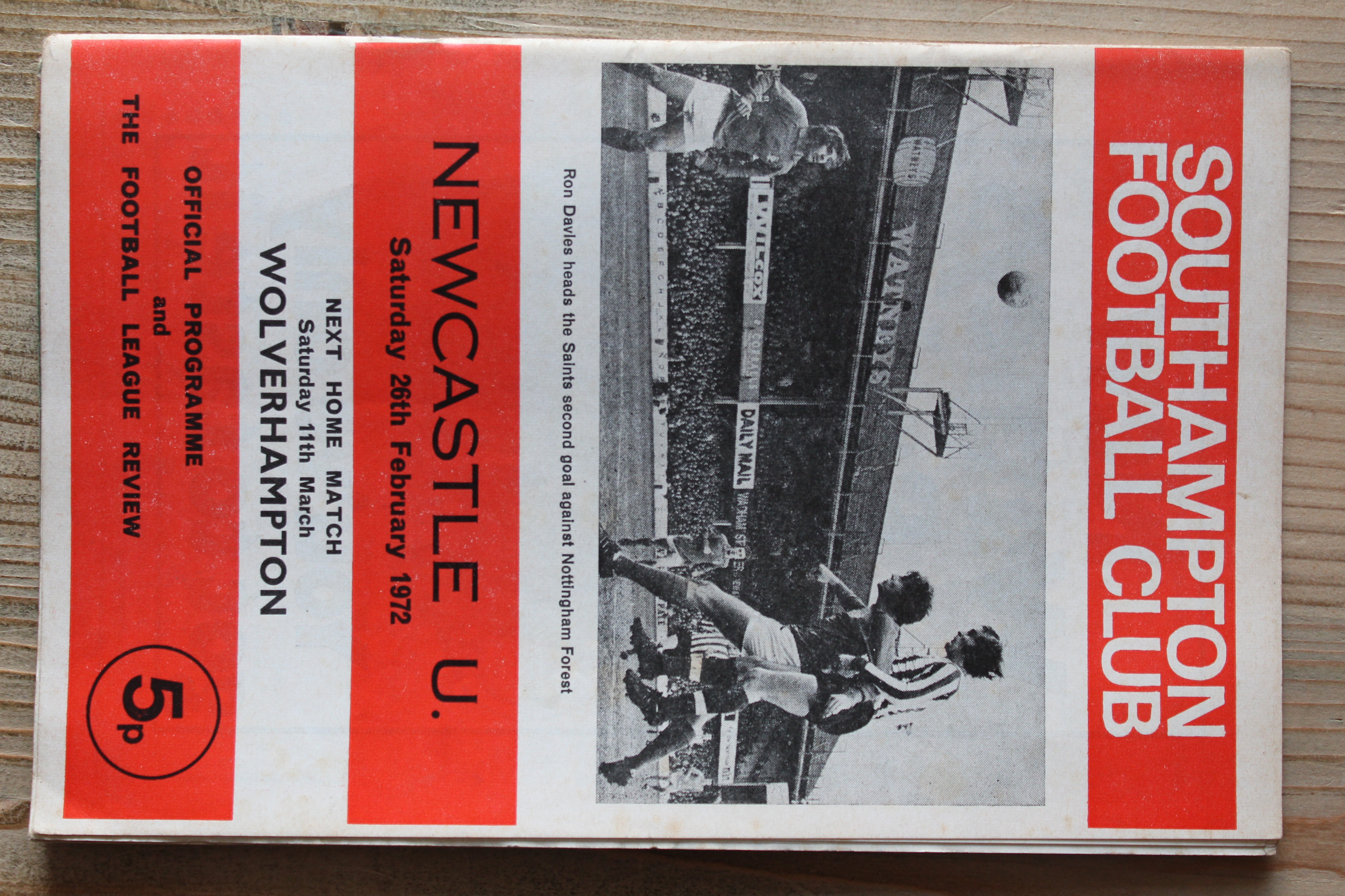 Southampton FC v Newcastle United FC