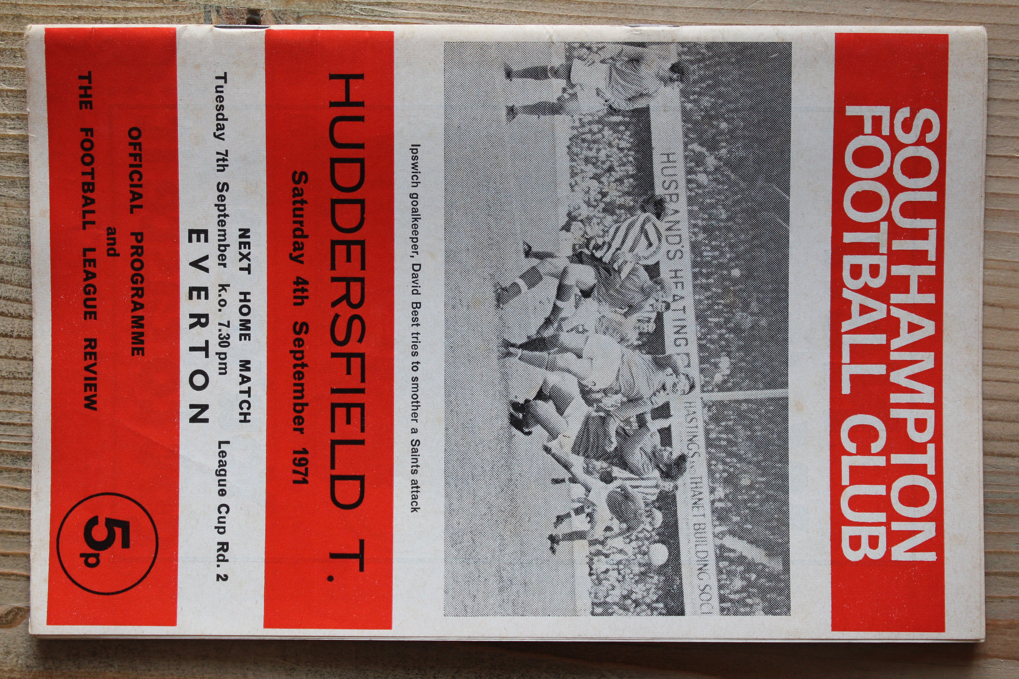 Southampton FC v Huddersfield Town FC
