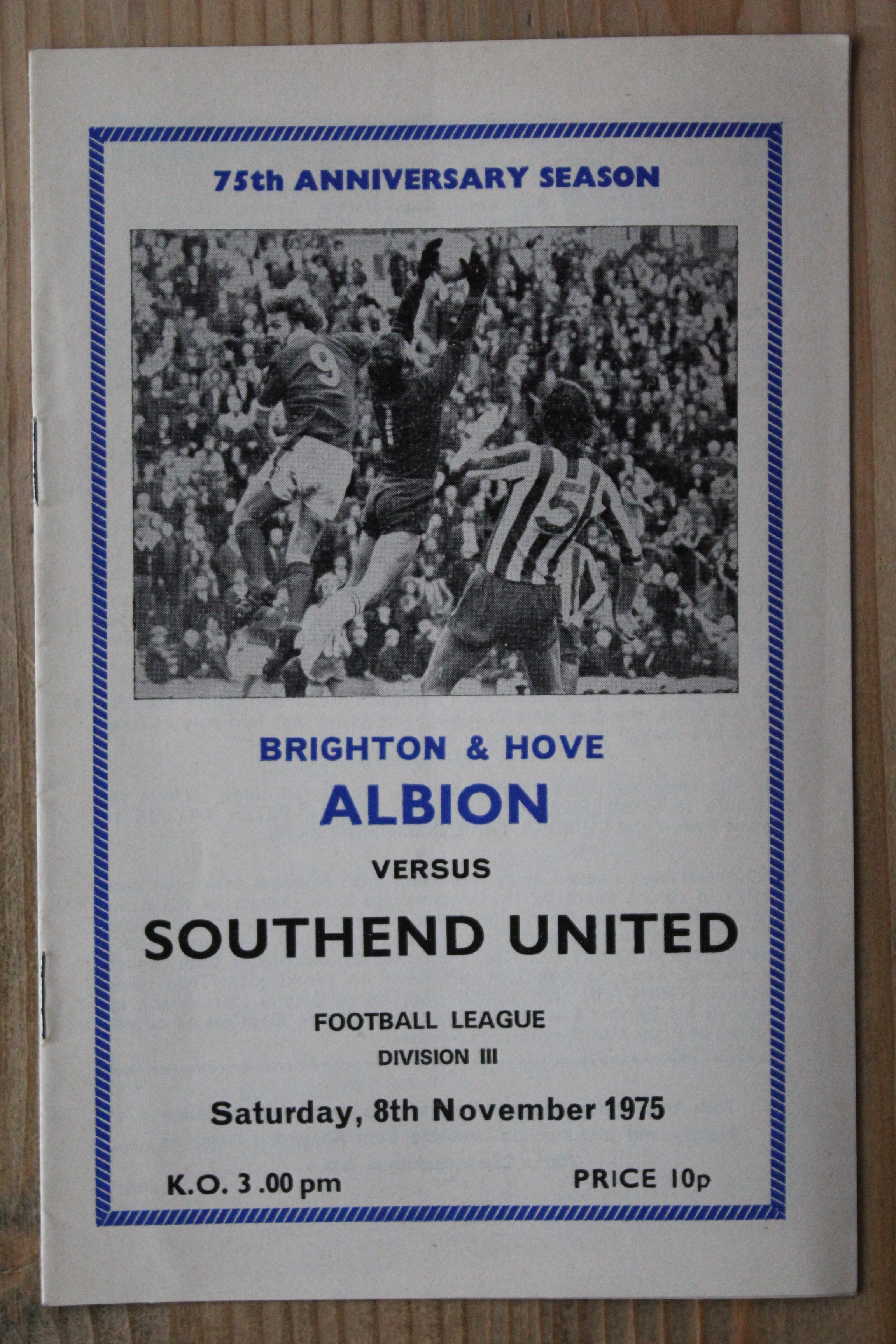 Brighton & Hove Albion FC v Southend United FC