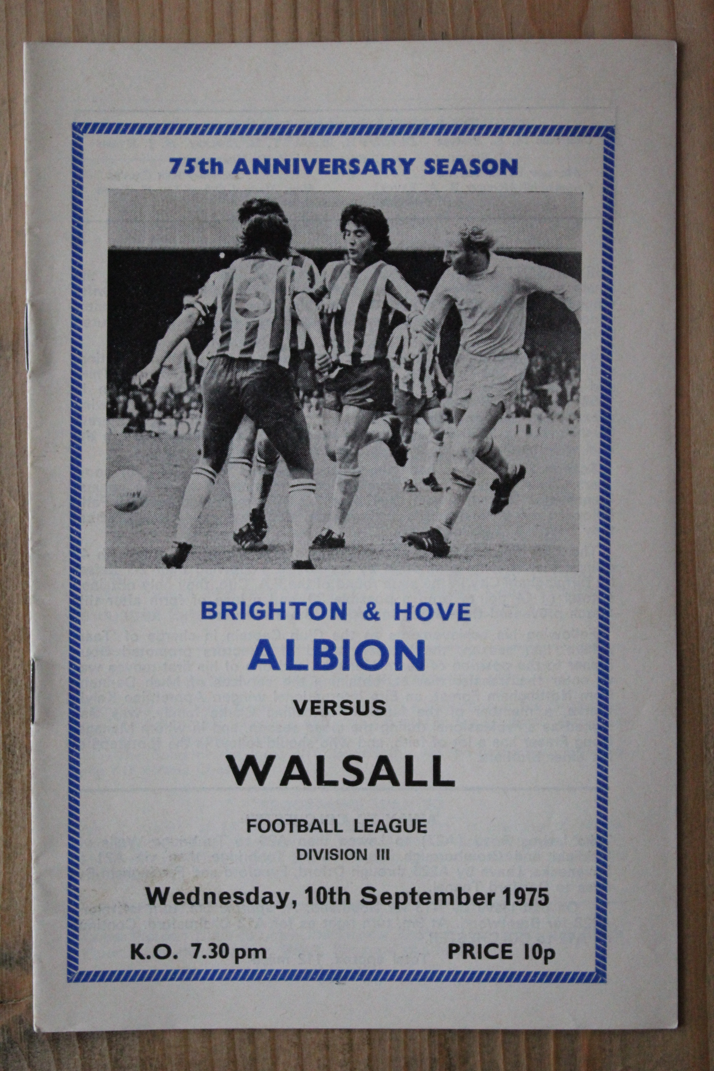 Brighton & Hove Albion FC v Walsall FC