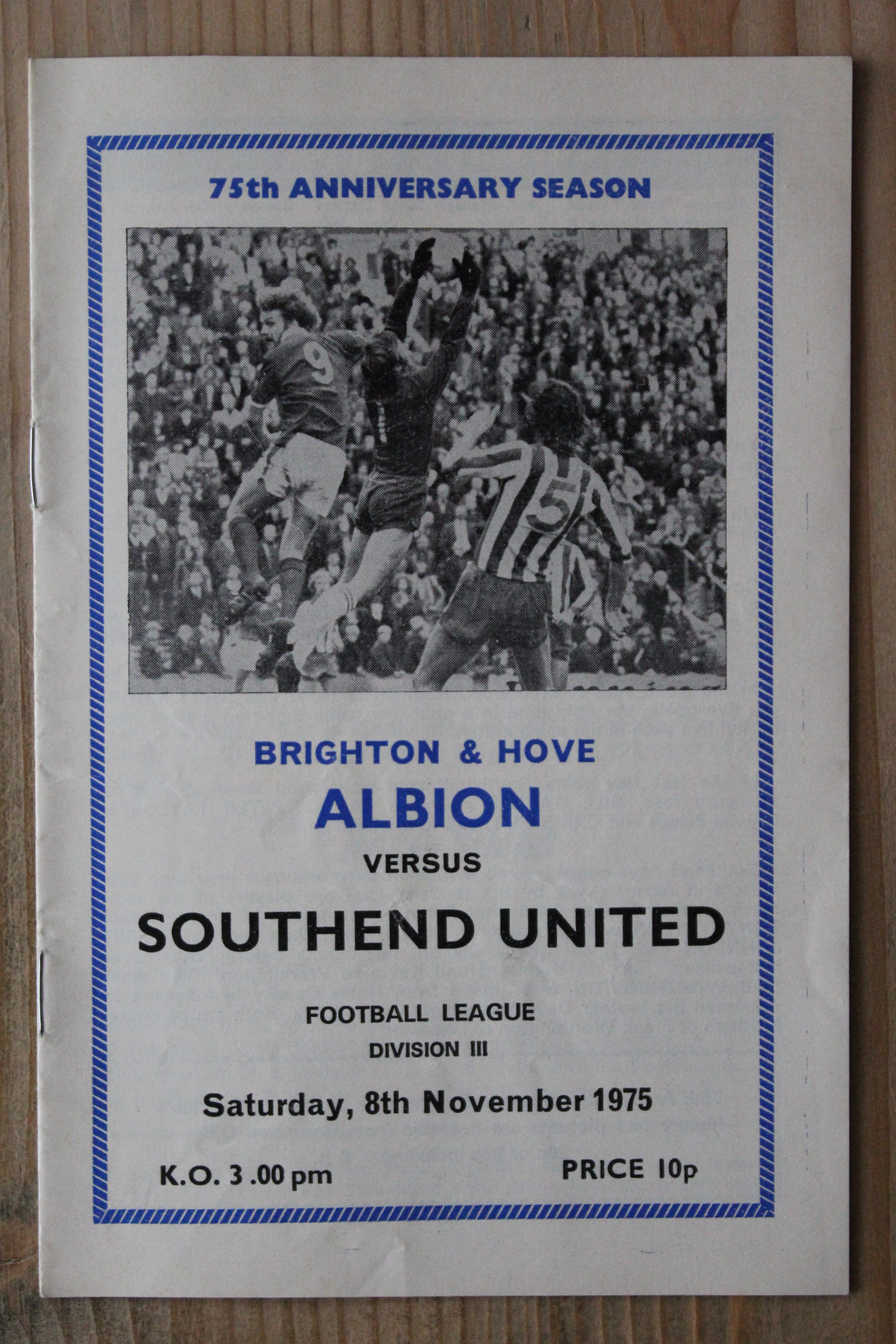 Brighton & Hove Albion FC v Southend United FC