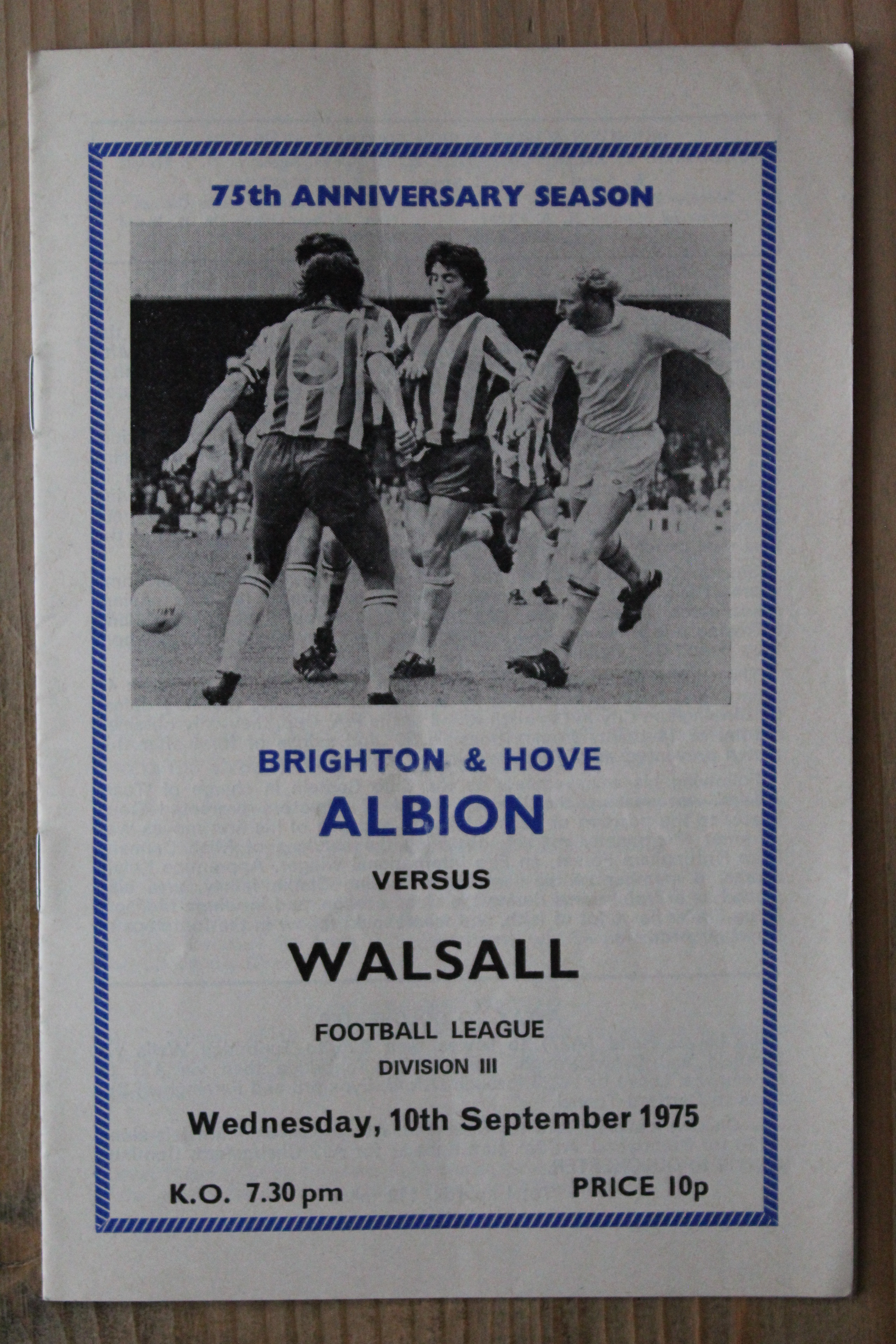 Brighton & Hove Albion FC v Walsall FC